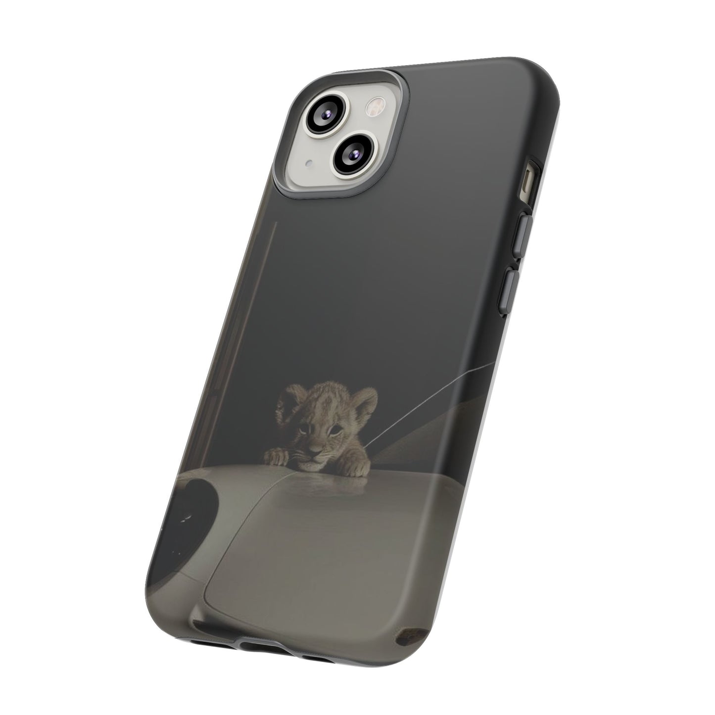 Lion Cub Phone Case — Tough Protective iPhone Cover