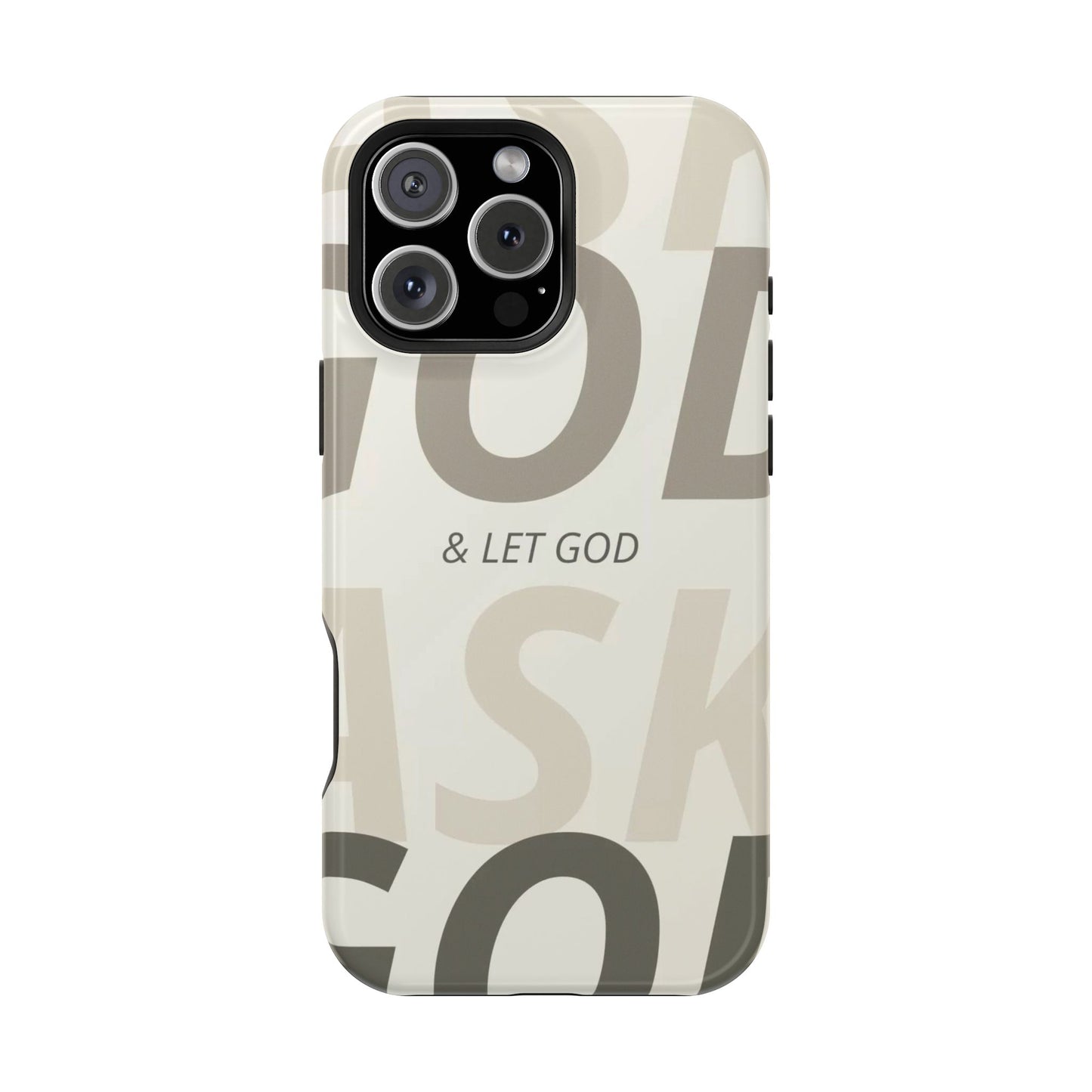 Protective iPhone Case — "Fold & Let God" Magnetic Impact-Resistant Phone Cover