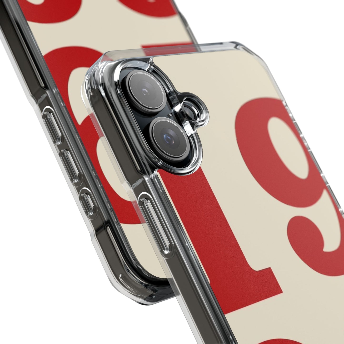 1999 Retro Number Clear Magnetic Phone Case