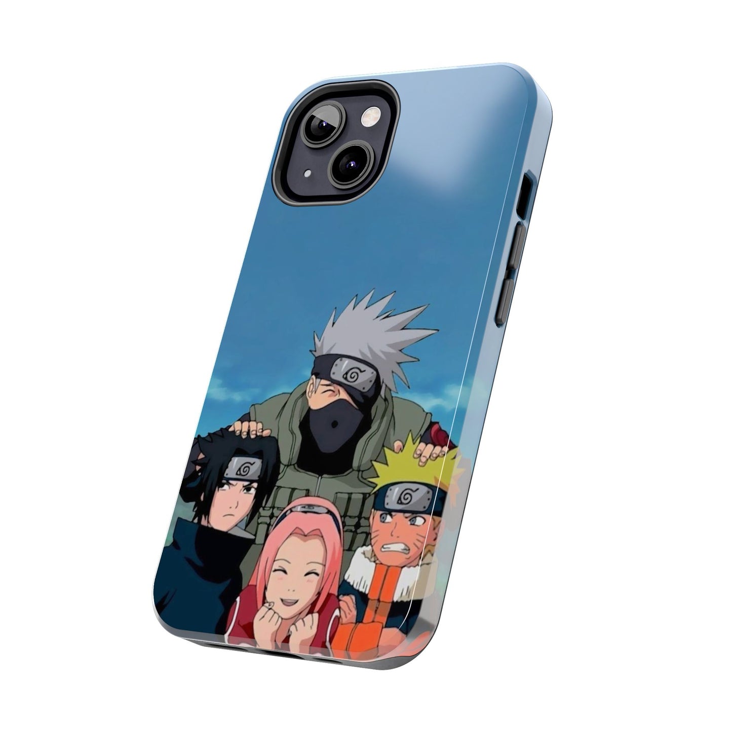Anime Team Portrait Tough Phone Case — Cute Group Shield Design