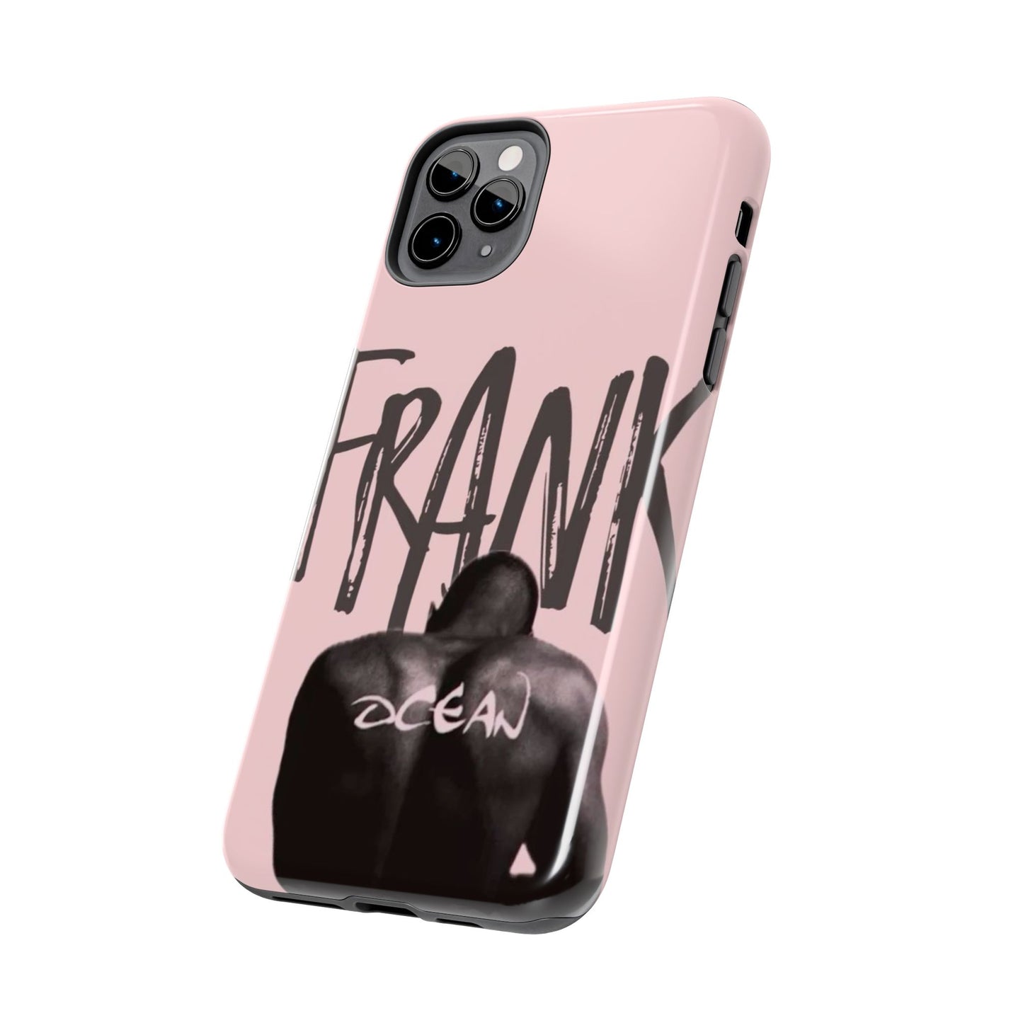 Frank Ocean Tough Phone Case — Pink Back Silhouette Design