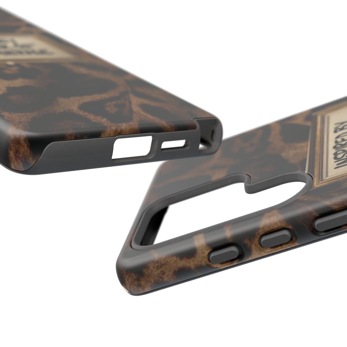Leopard 'Inspired by the Fear of Being Average' Phone Case