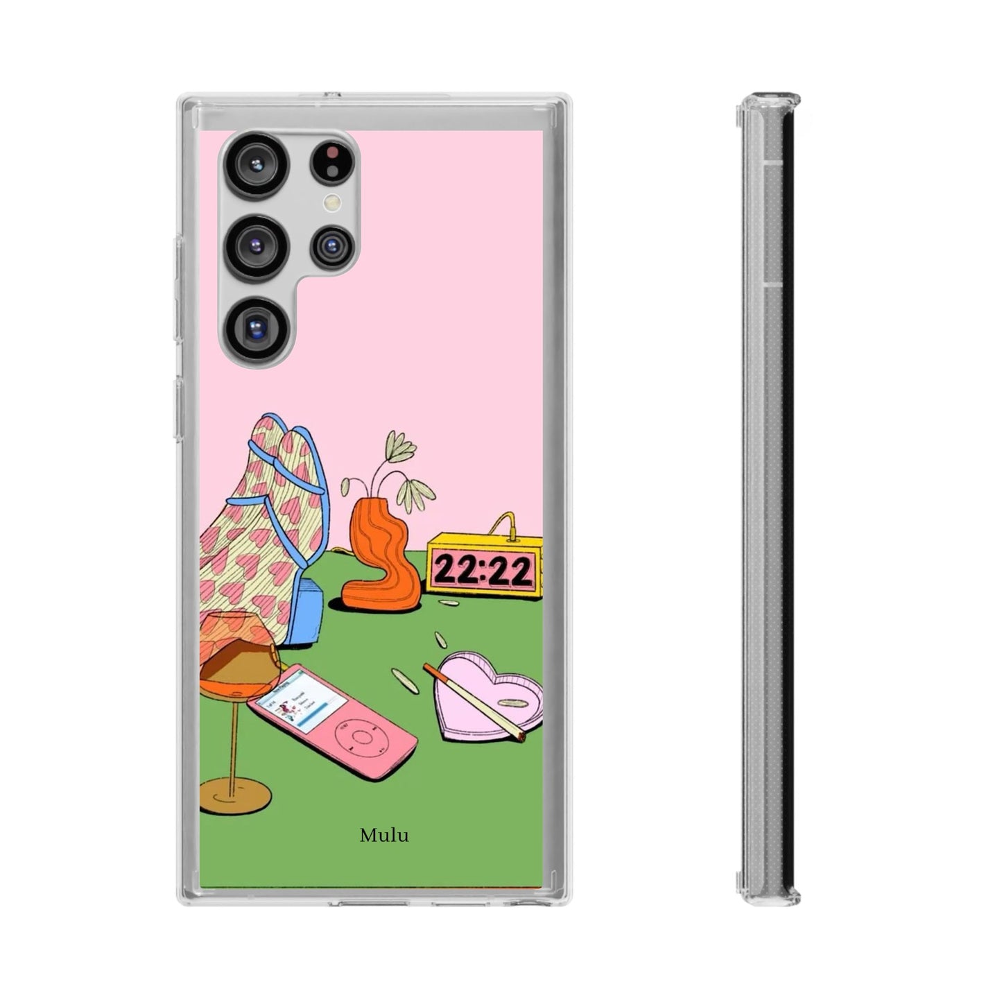 Clear Impact-Resistant Cases