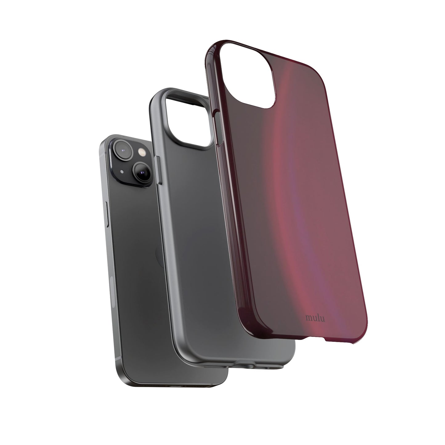 Maroon Gradient Phone Case - Tough Protective iPhone Cover