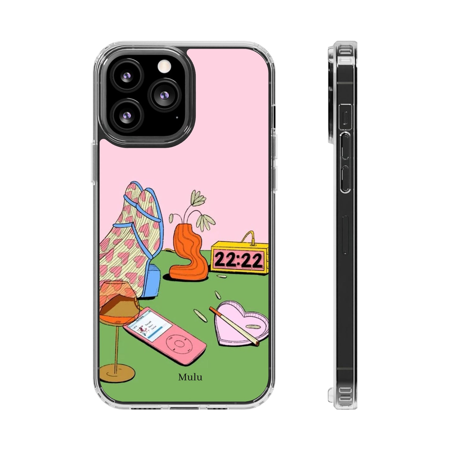 Clear Impact-Resistant Cases
