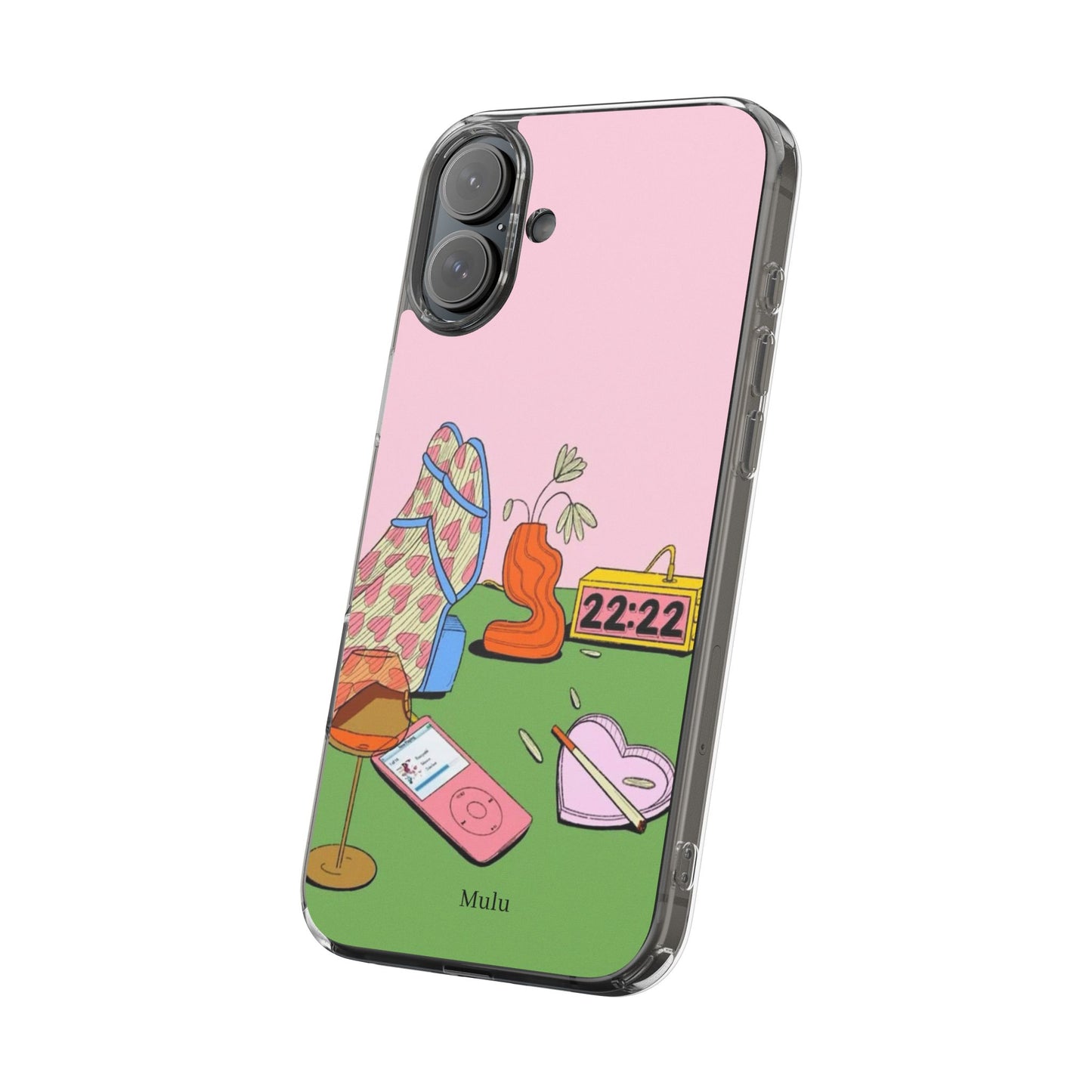 Clear Impact-Resistant Cases