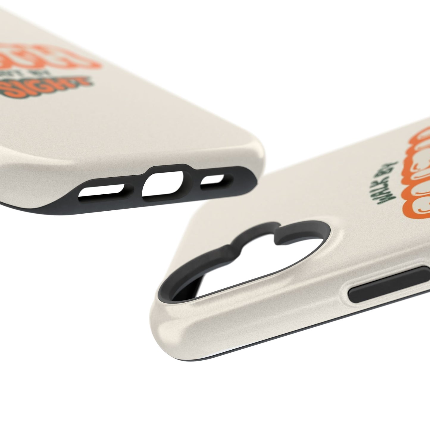 Magnetic Impact-Resistant Case — "Walk by Faith Not by Sight" Inspirational Phone Cover
