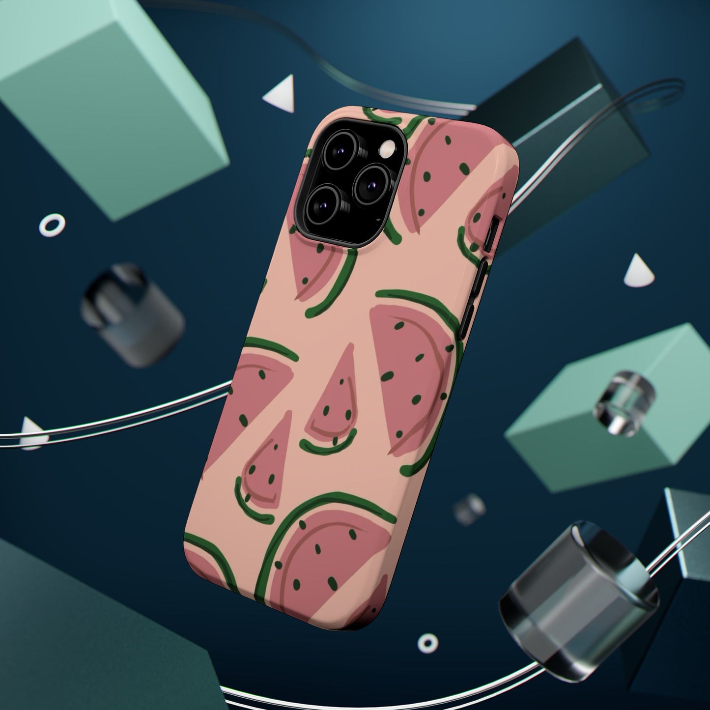 Watermelon Pattern Magnetic Impact-Resistant Phone Case