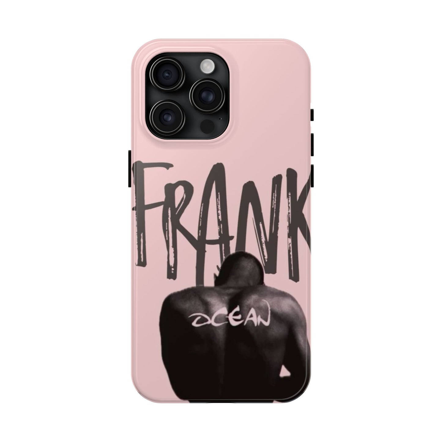 Frank Ocean Tough Phone Case — Pink Back Silhouette Design