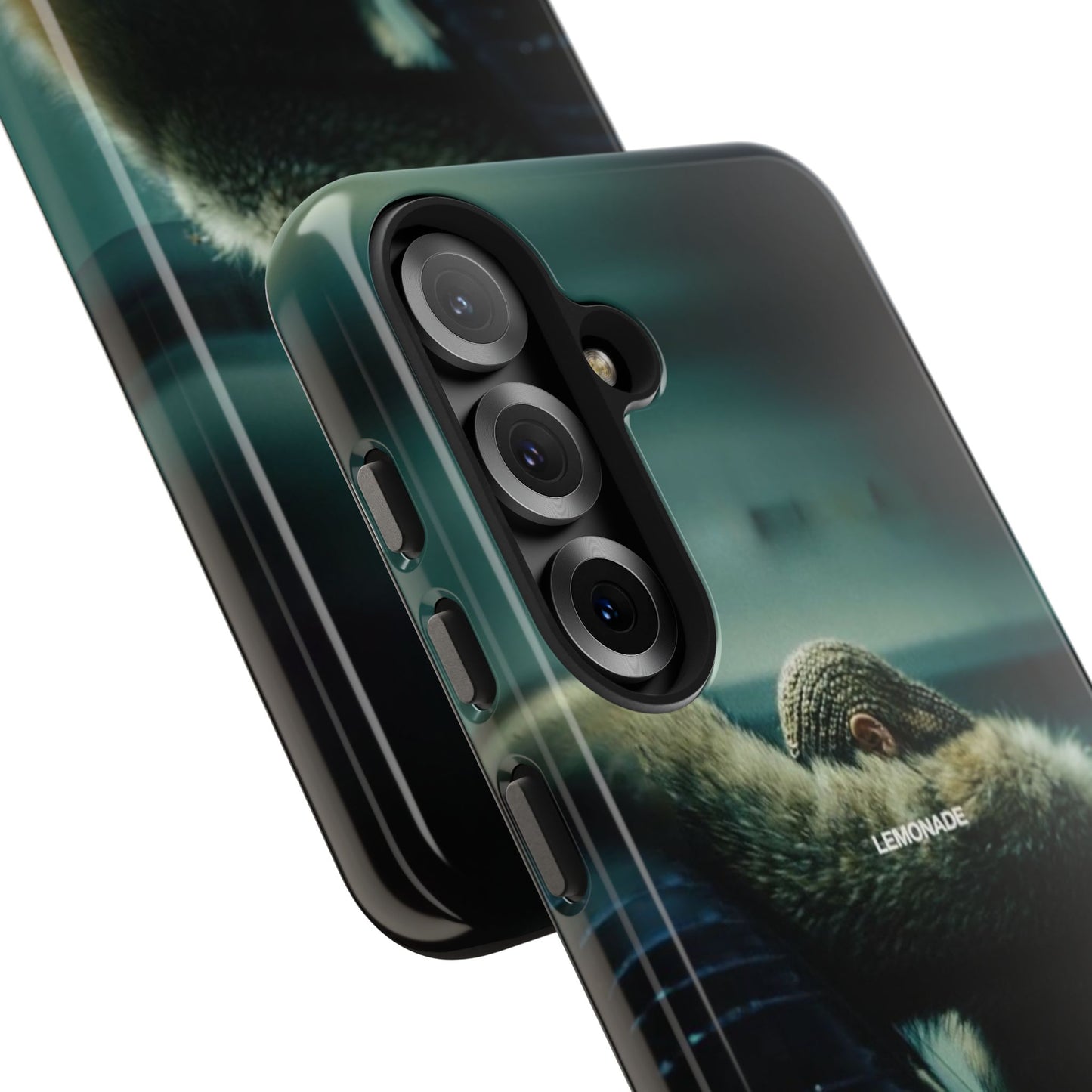 Tough Phone Case — Moody Urban Monkey Photo, 'LEMONADE' Matte Protective Cover