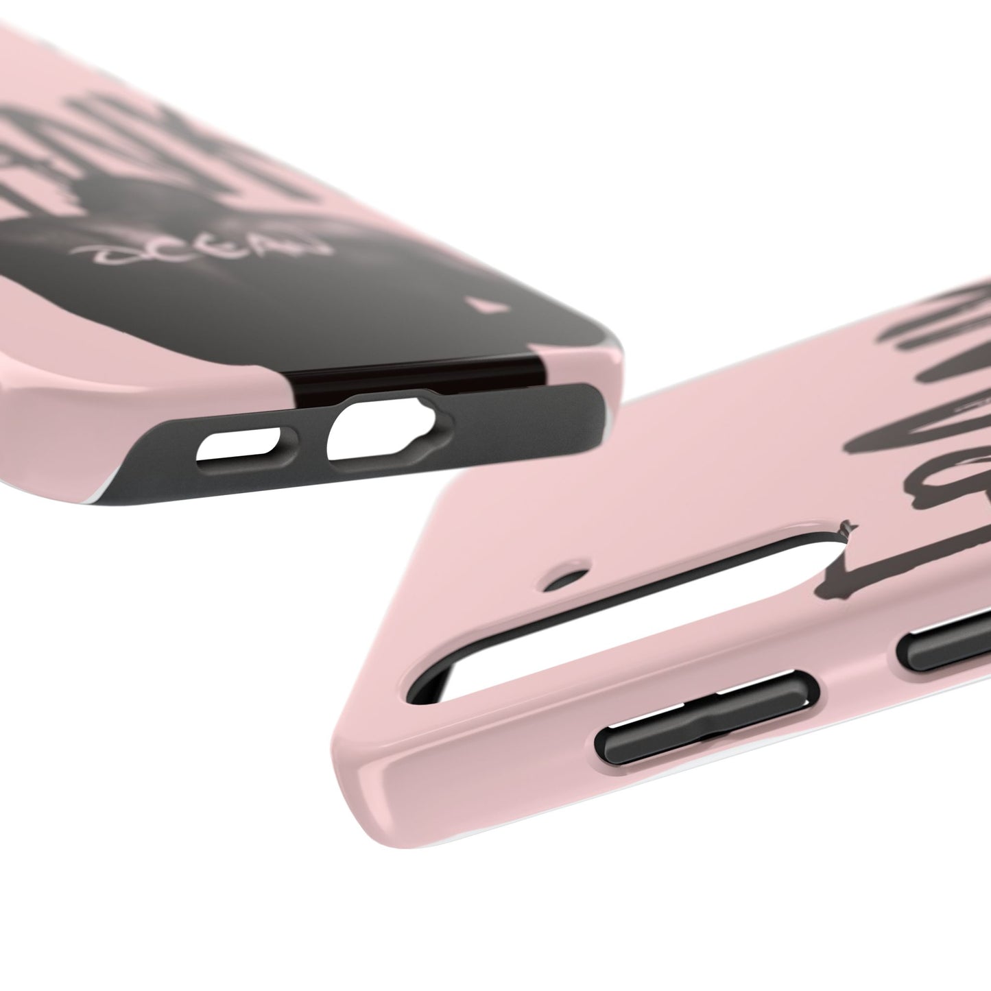 Frank Ocean Tough Phone Case — Pink Back Silhouette Design