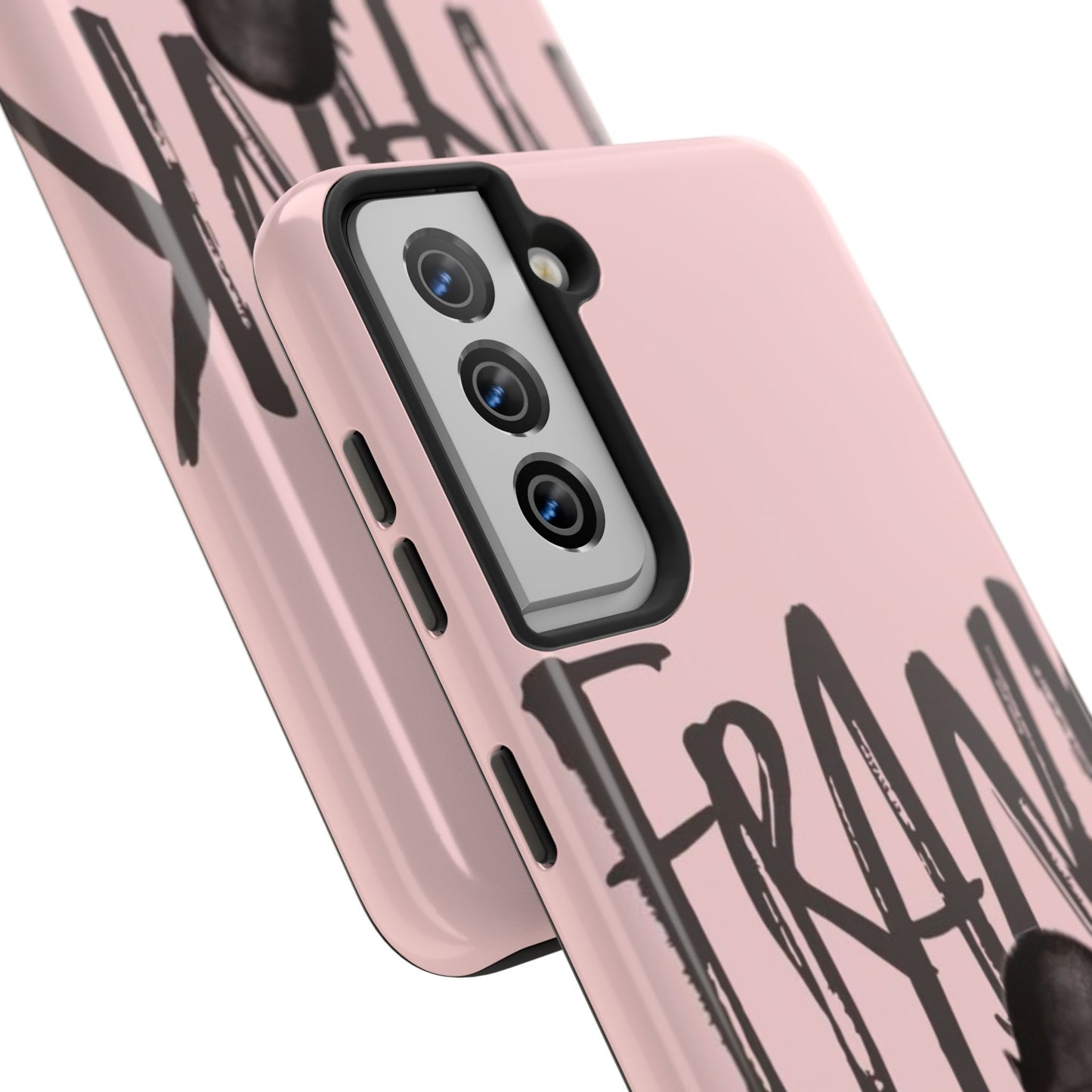 Frank Ocean Tough Phone Case — Pink Back Silhouette Design