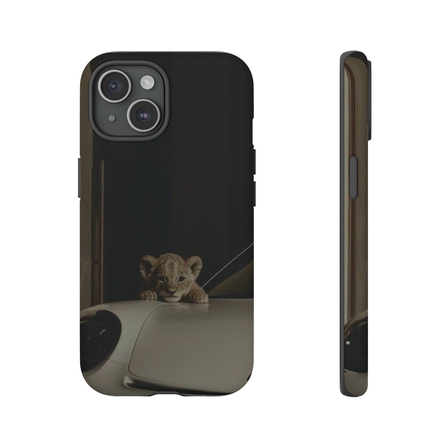 Lion Cub Phone Case — Tough Protective iPhone Cover