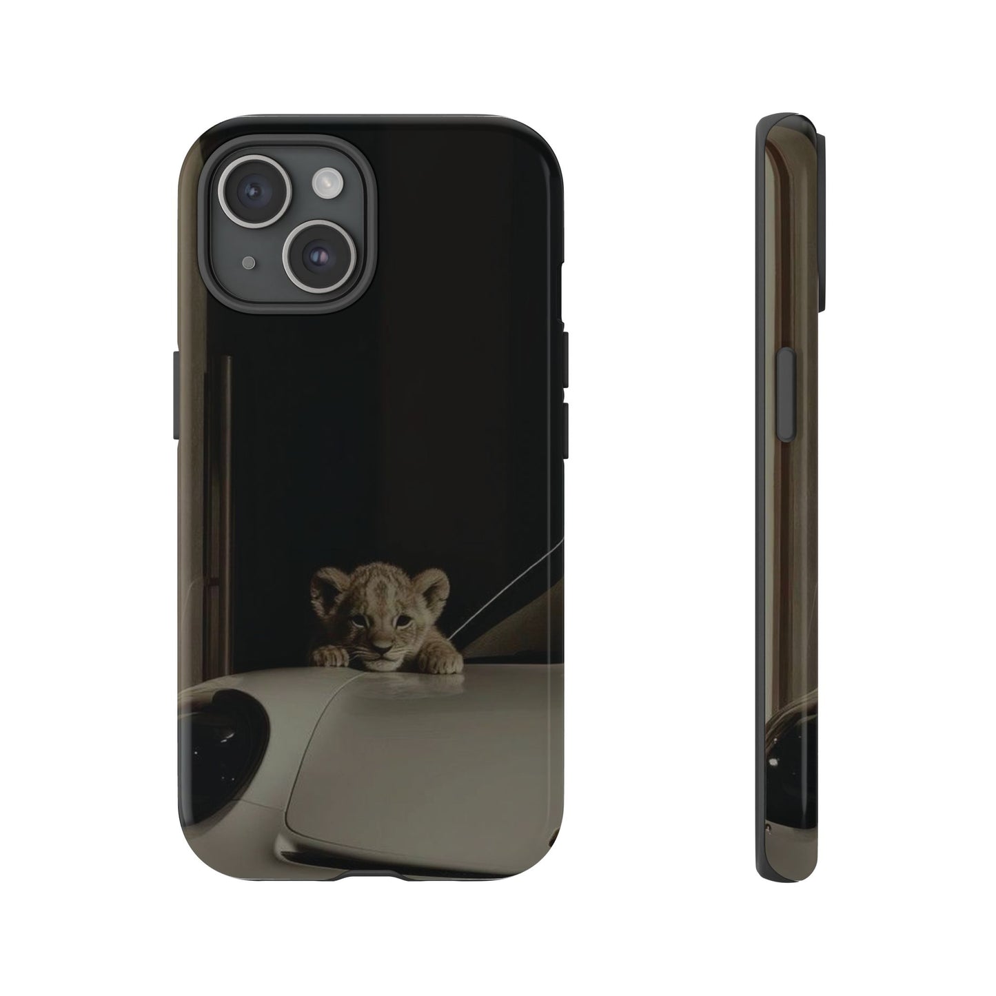 Lion Cub Phone Case — Tough Protective iPhone Cover