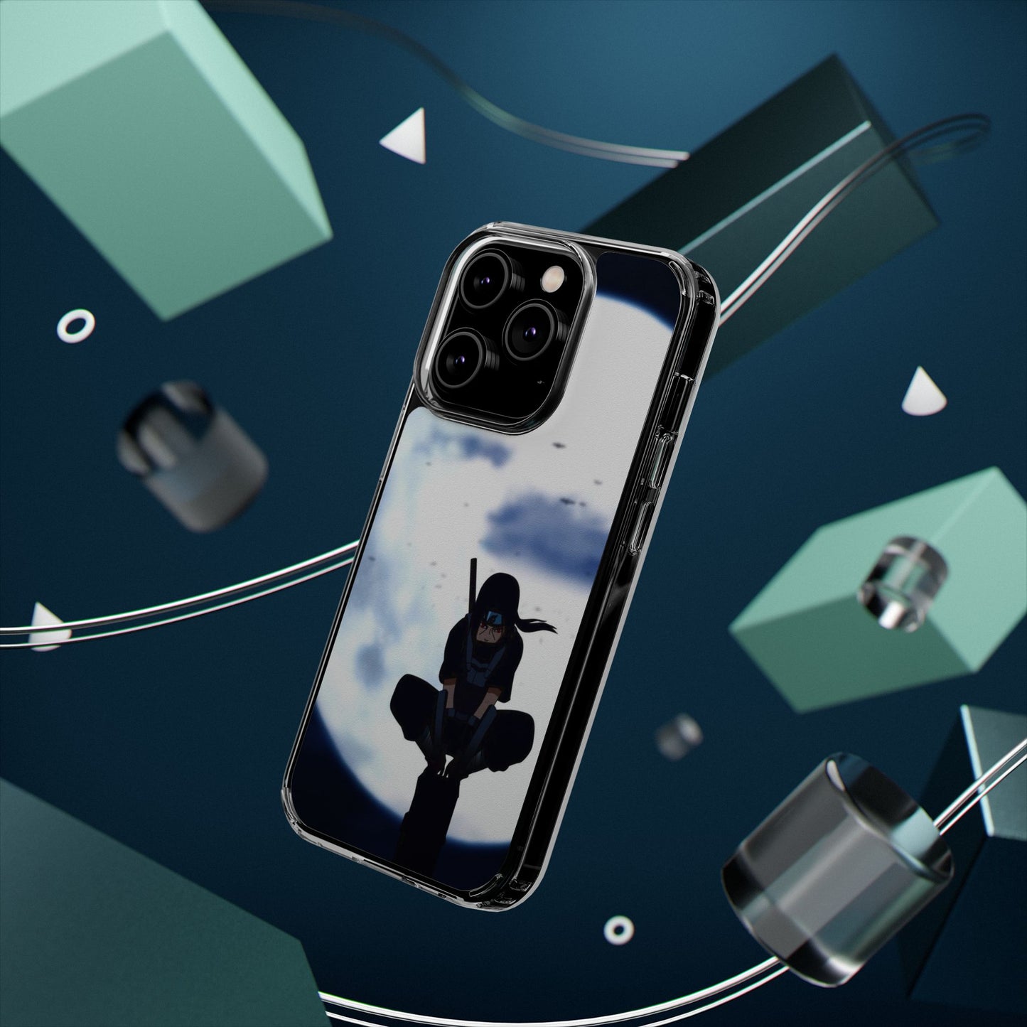 Ninja Moon Clear Impact Phone Case