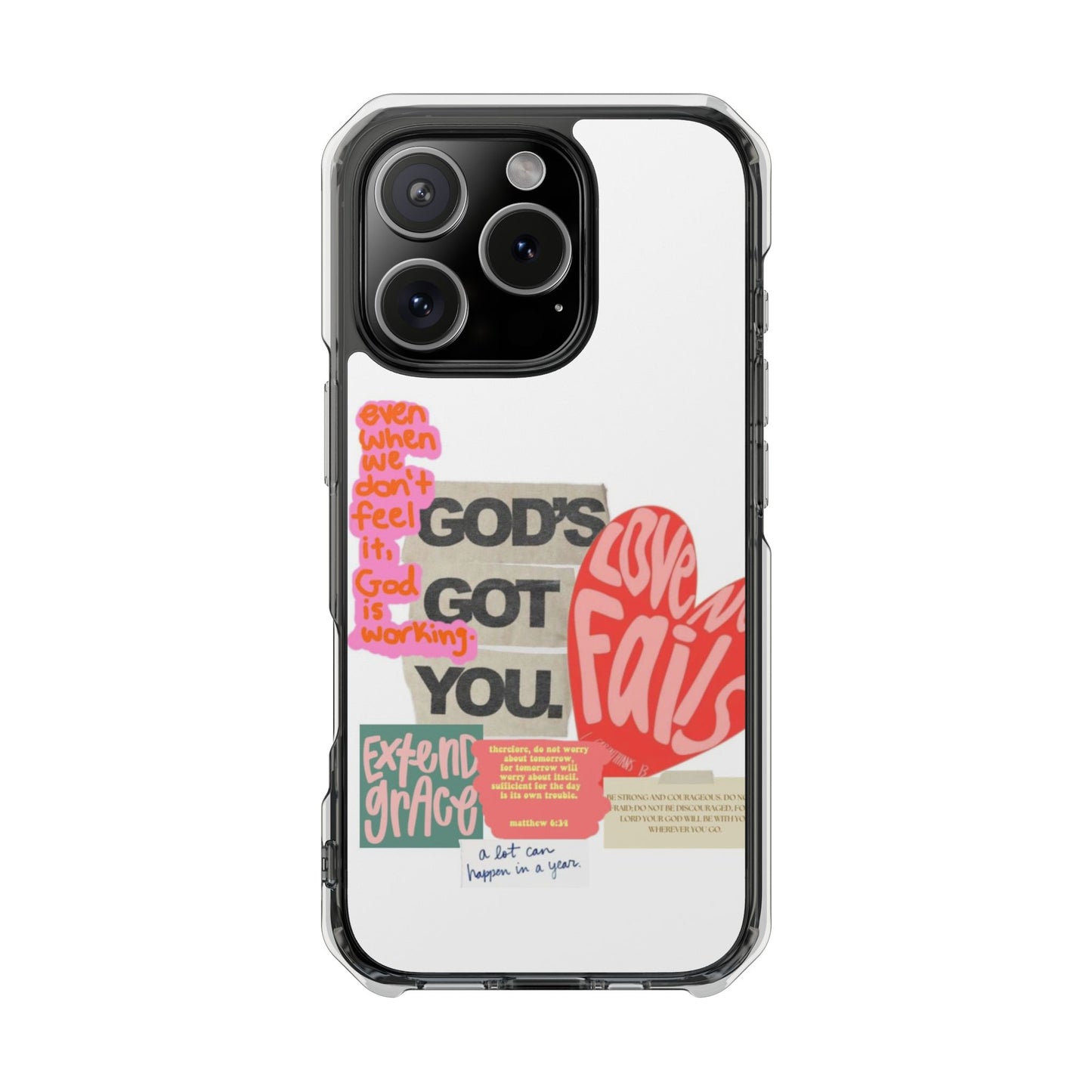Magnetic Clear Impact Cases