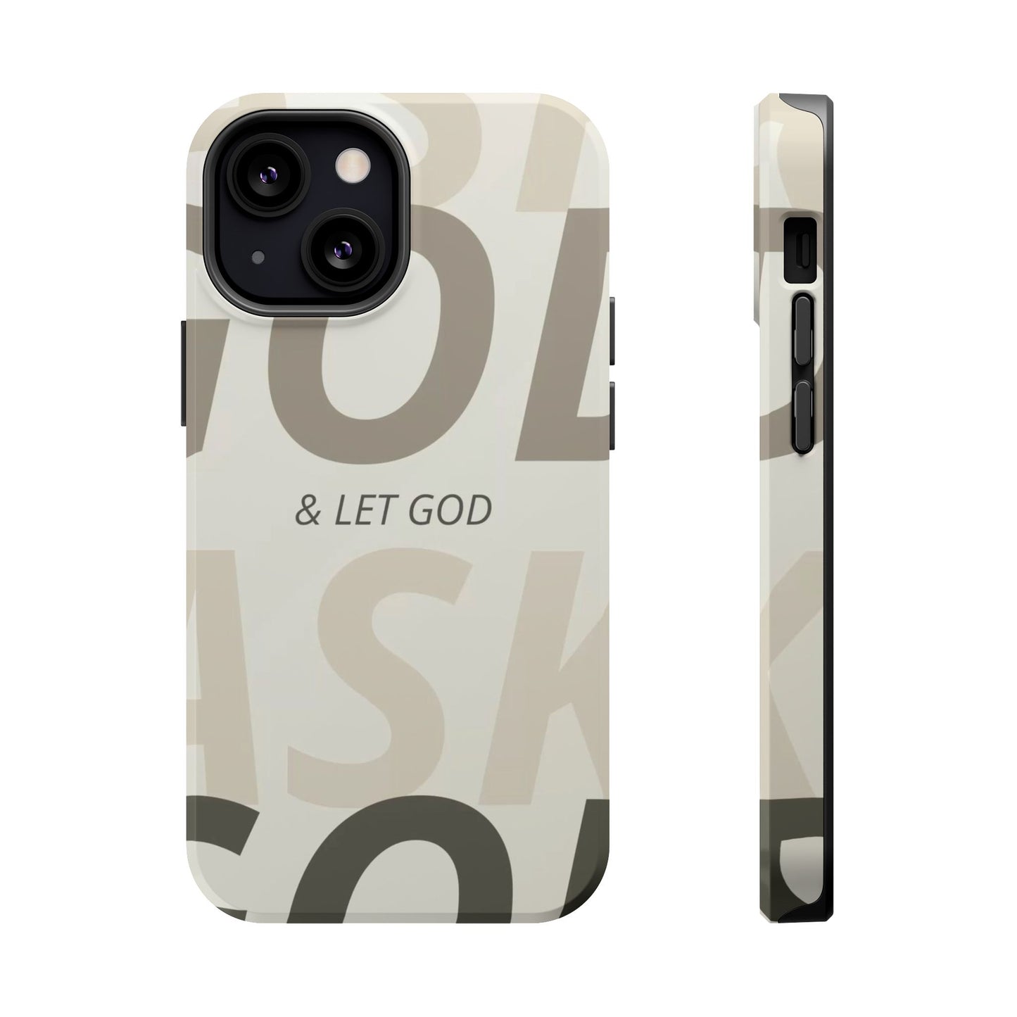 Protective iPhone Case — "Fold & Let God" Magnetic Impact-Resistant Phone Cover