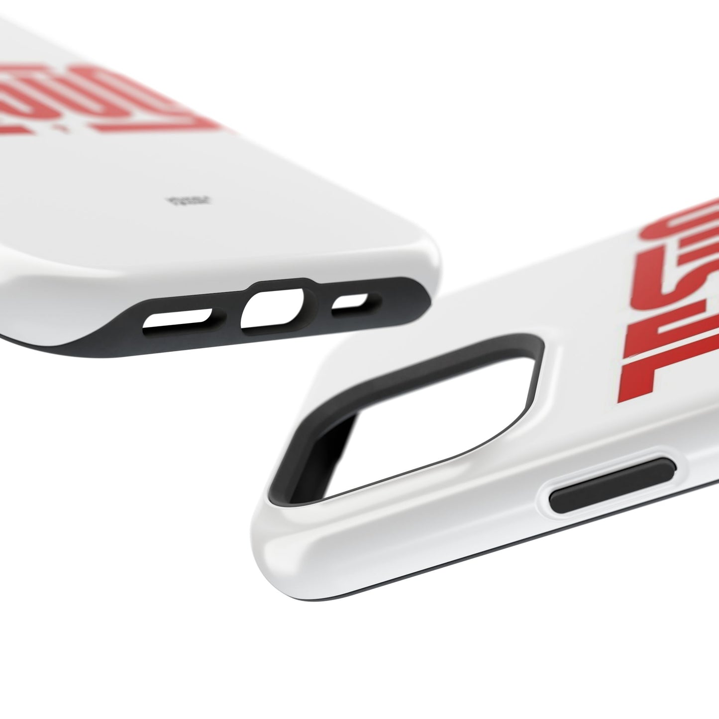 Jesus Magnetic Impact‑Resistant Phone Case — Bold Red Script Christian iPhone Cover