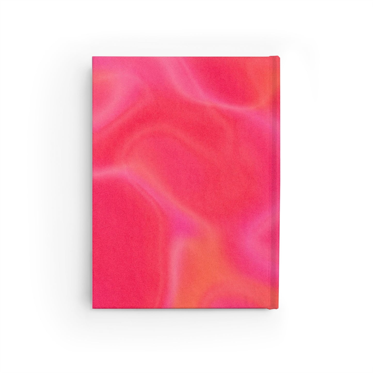 Pink Marble Ruled Journal — Soft Swirl Lined Notebook for Notes & Journaling