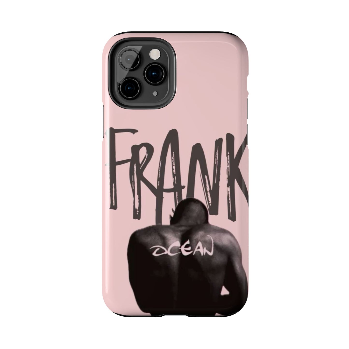 Frank Ocean Tough Phone Case — Pink Back Silhouette Design
