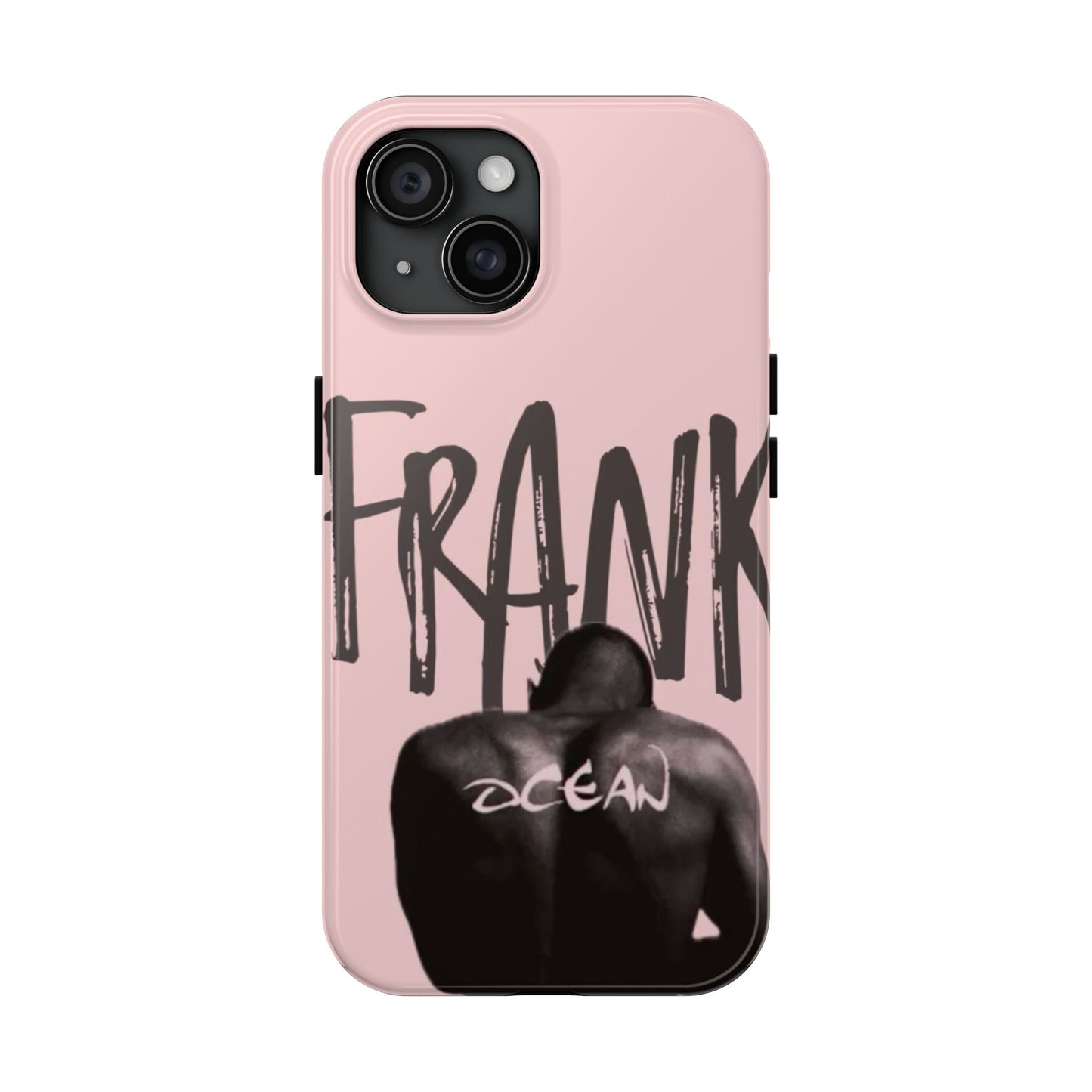 Frank Ocean Tough Phone Case — Pink Back Silhouette Design