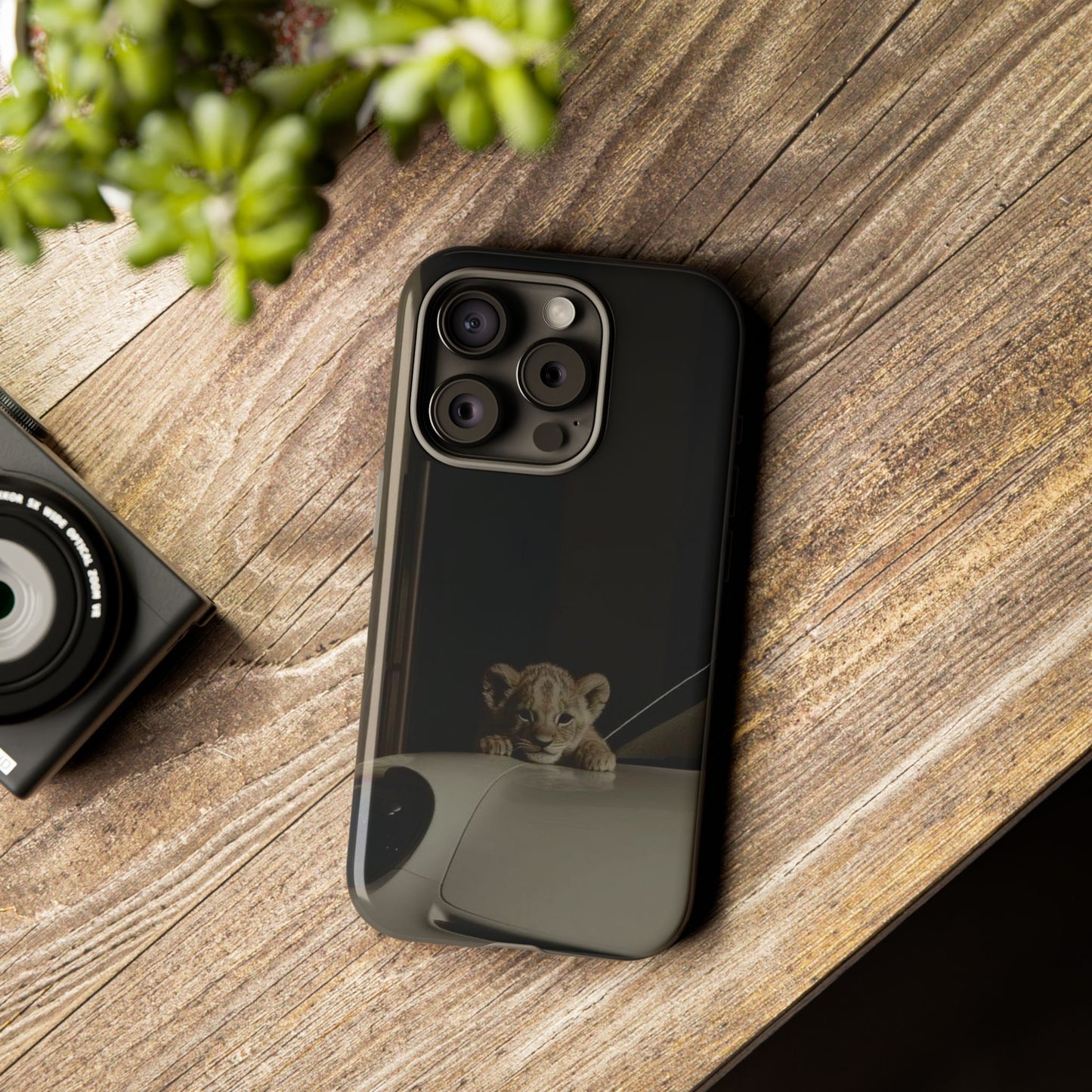 Lion Cub Phone Case — Tough Protective iPhone Cover