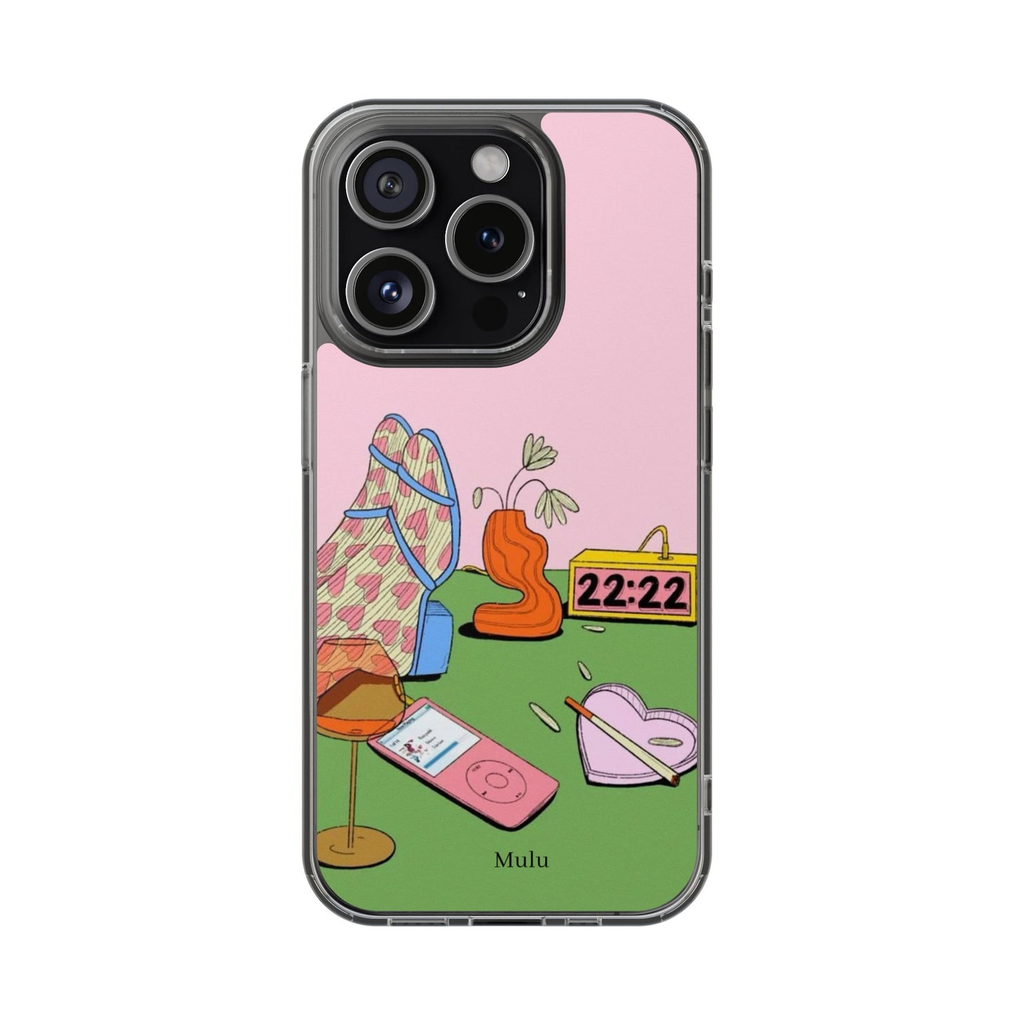 Clear Impact-Resistant Cases