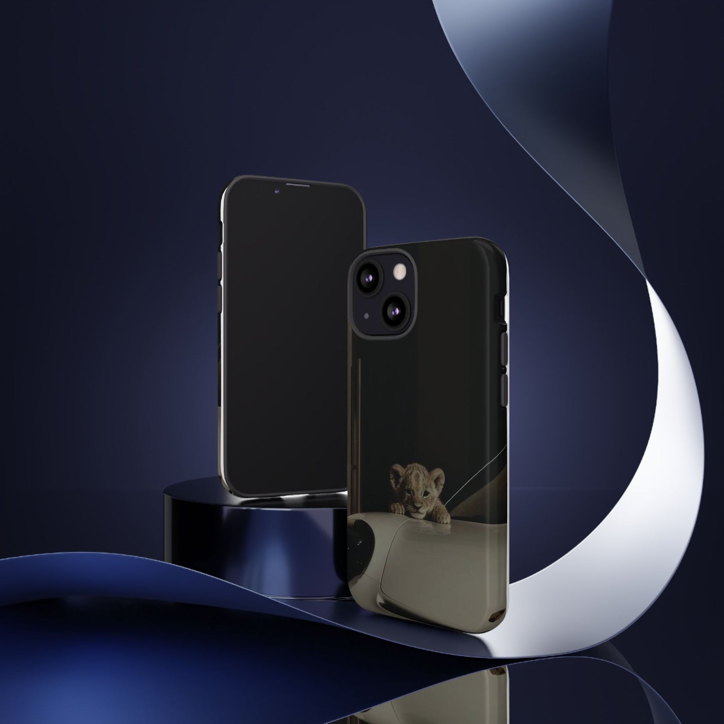 Lion Cub Phone Case — Tough Protective iPhone Cover