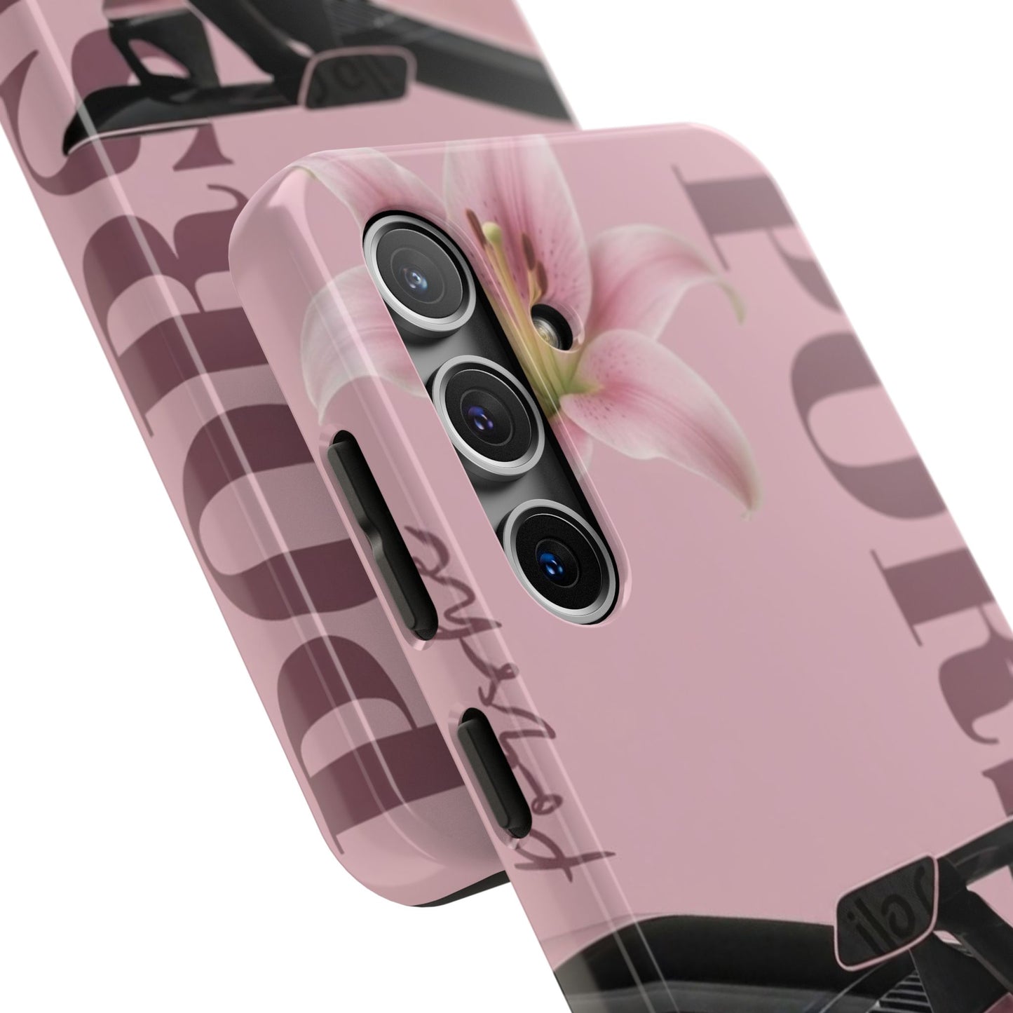 Pink Racing Car Tough Phone Case — 'Queen' Sportback Design