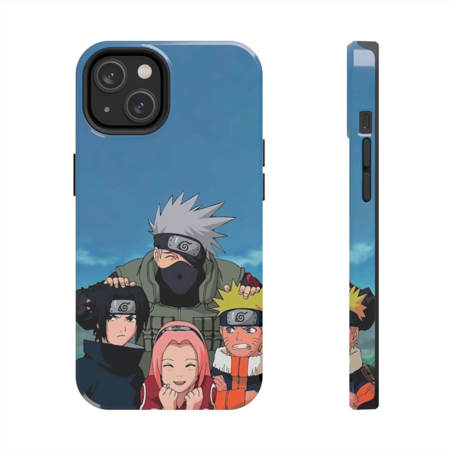 Anime Team Portrait Tough Phone Case — Cute Group Shield Design