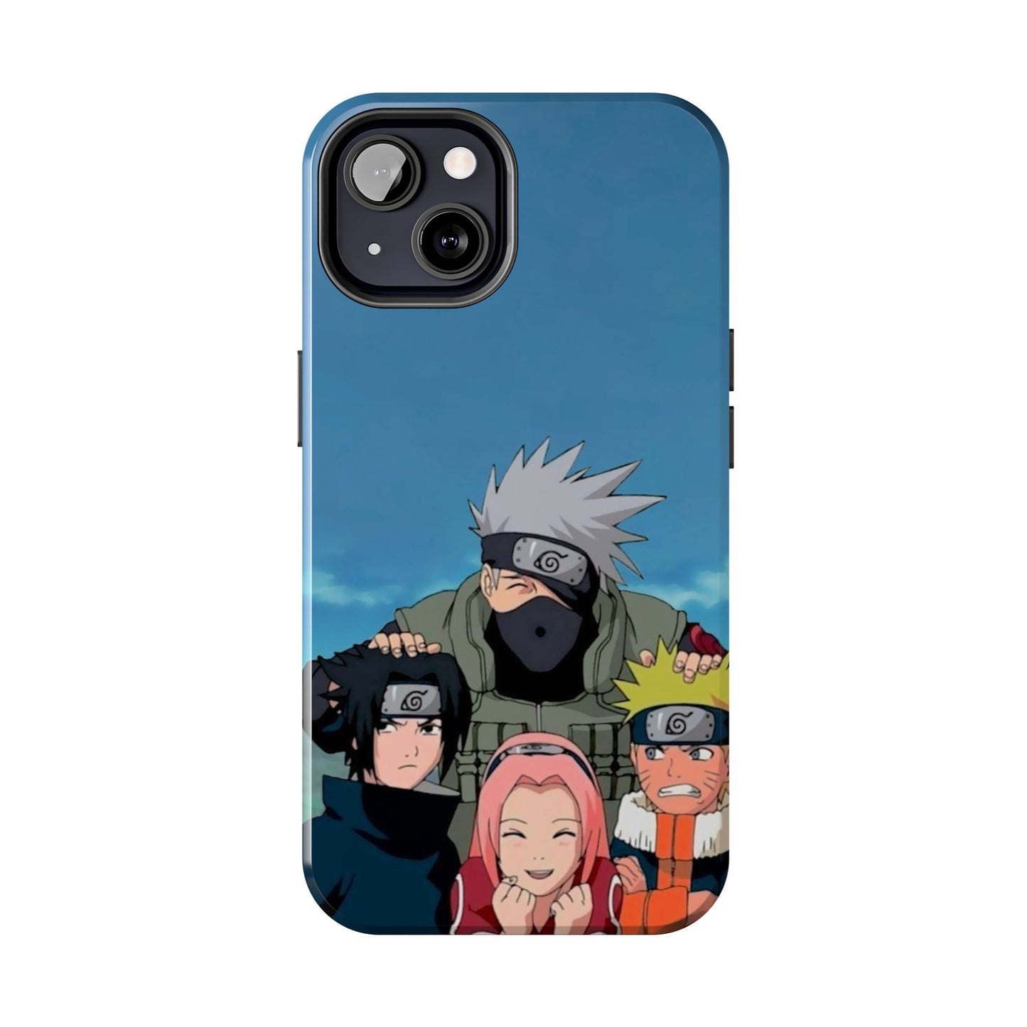 Anime Team Portrait Tough Phone Case — Cute Group Shield Design