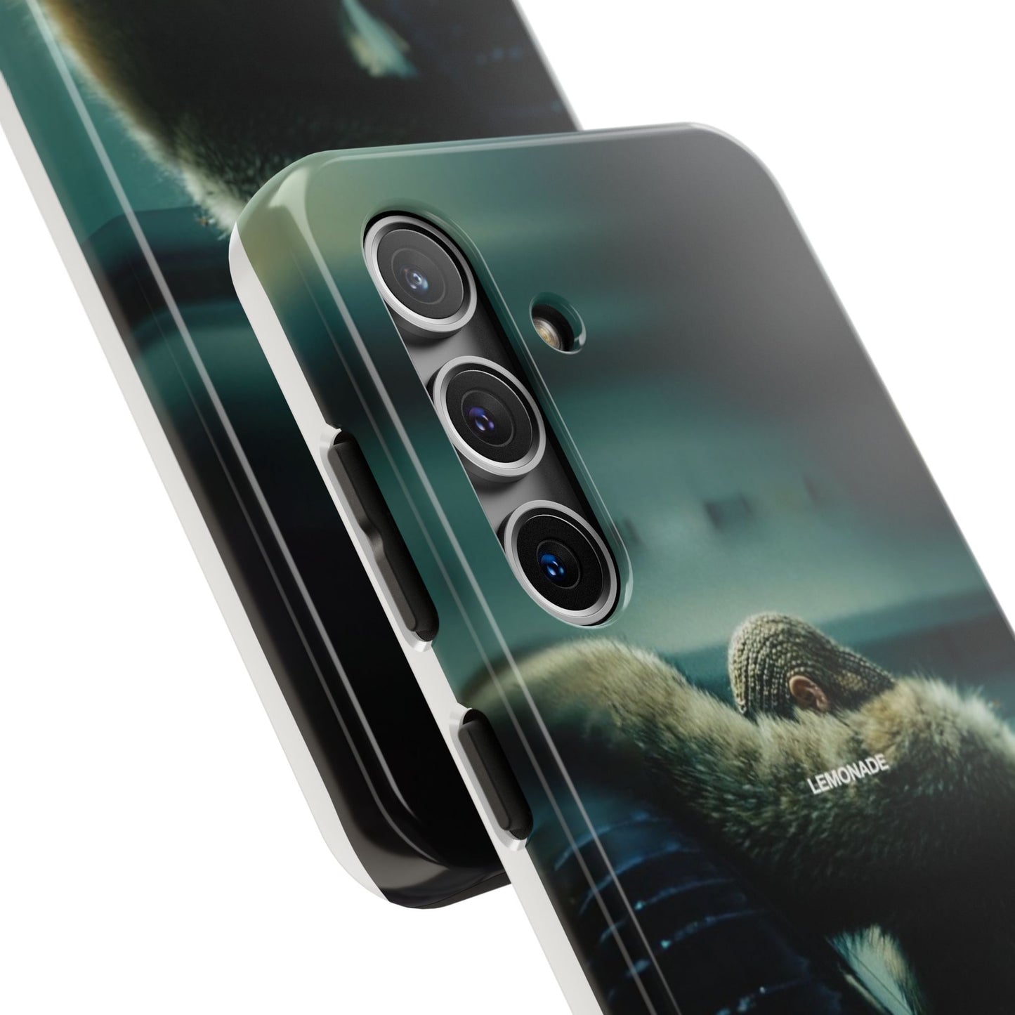 Tough Phone Case — Moody Urban Monkey Photo, 'LEMONADE' Matte Protective Cover