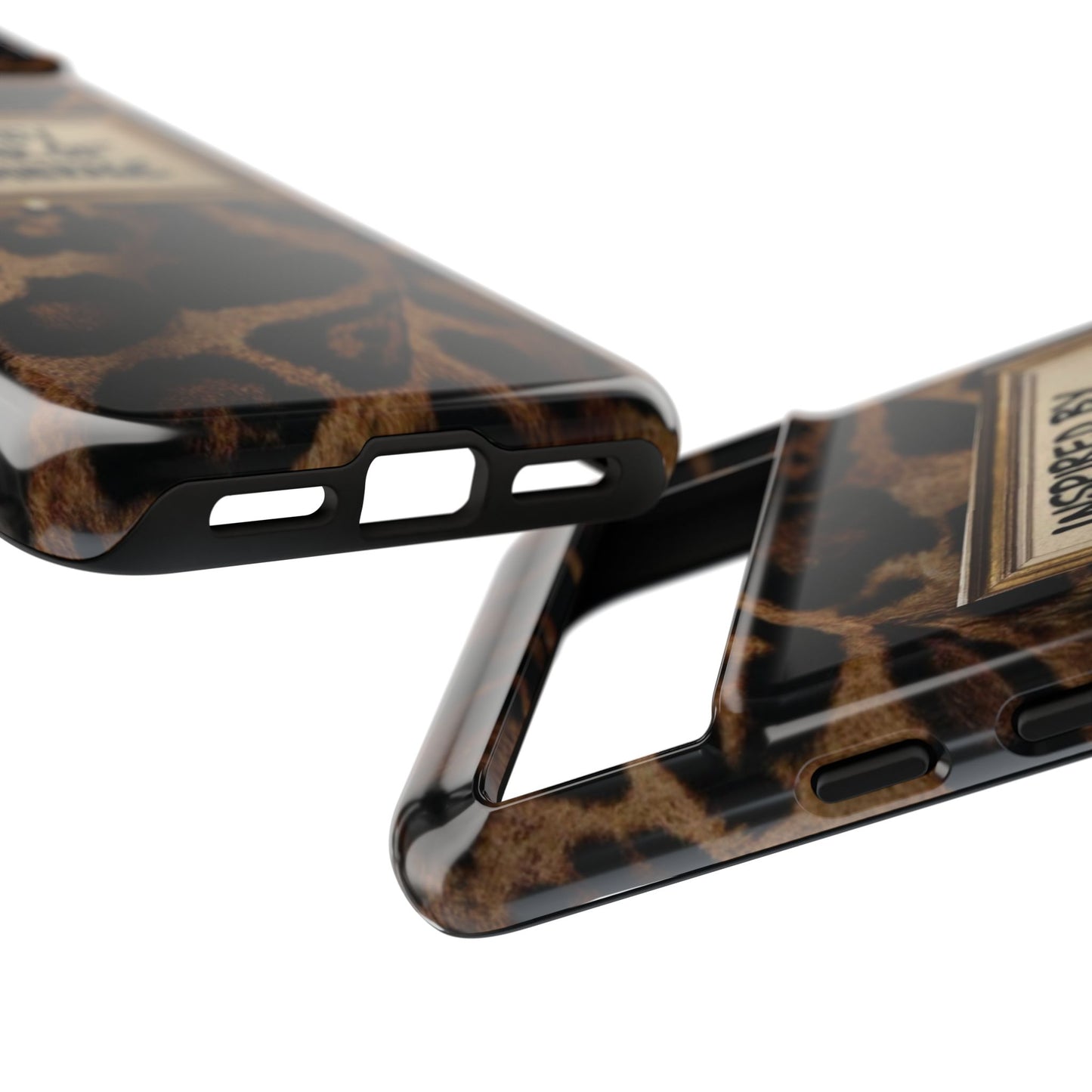 Leopard 'Inspired by the Fear of Being Average' Phone Case