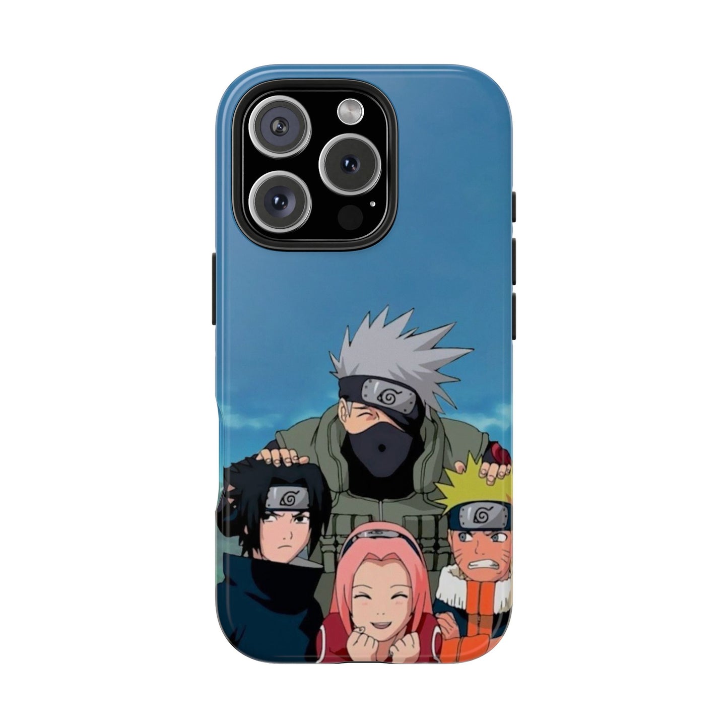 Anime Team Portrait Tough Phone Case — Cute Group Shield Design