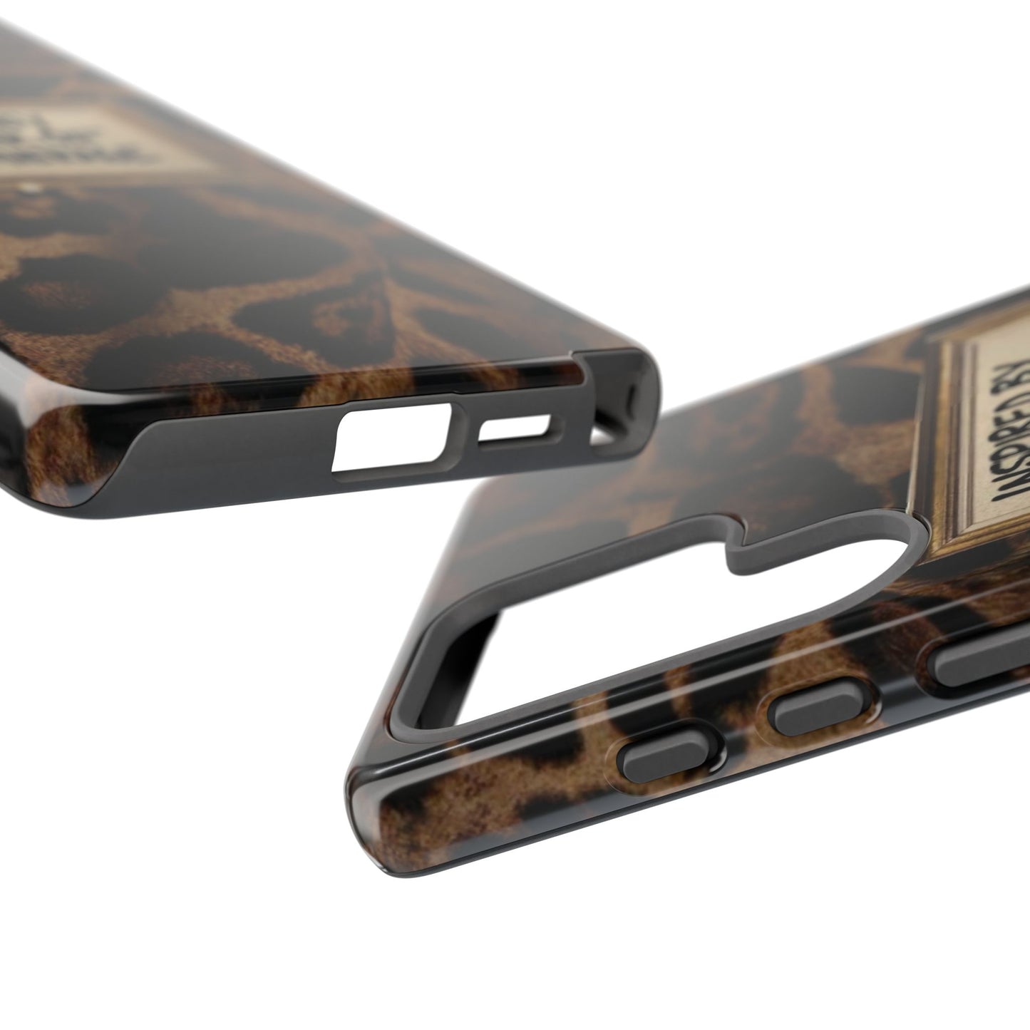 Leopard 'Inspired by the Fear of Being Average' Phone Case