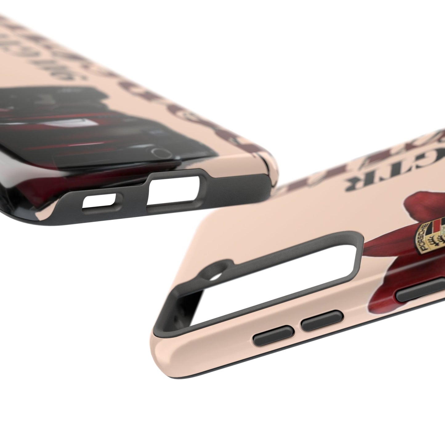 Porsche 911 GT-R Red Orchid Tough Phone Case — Sports Car Protective Cover
