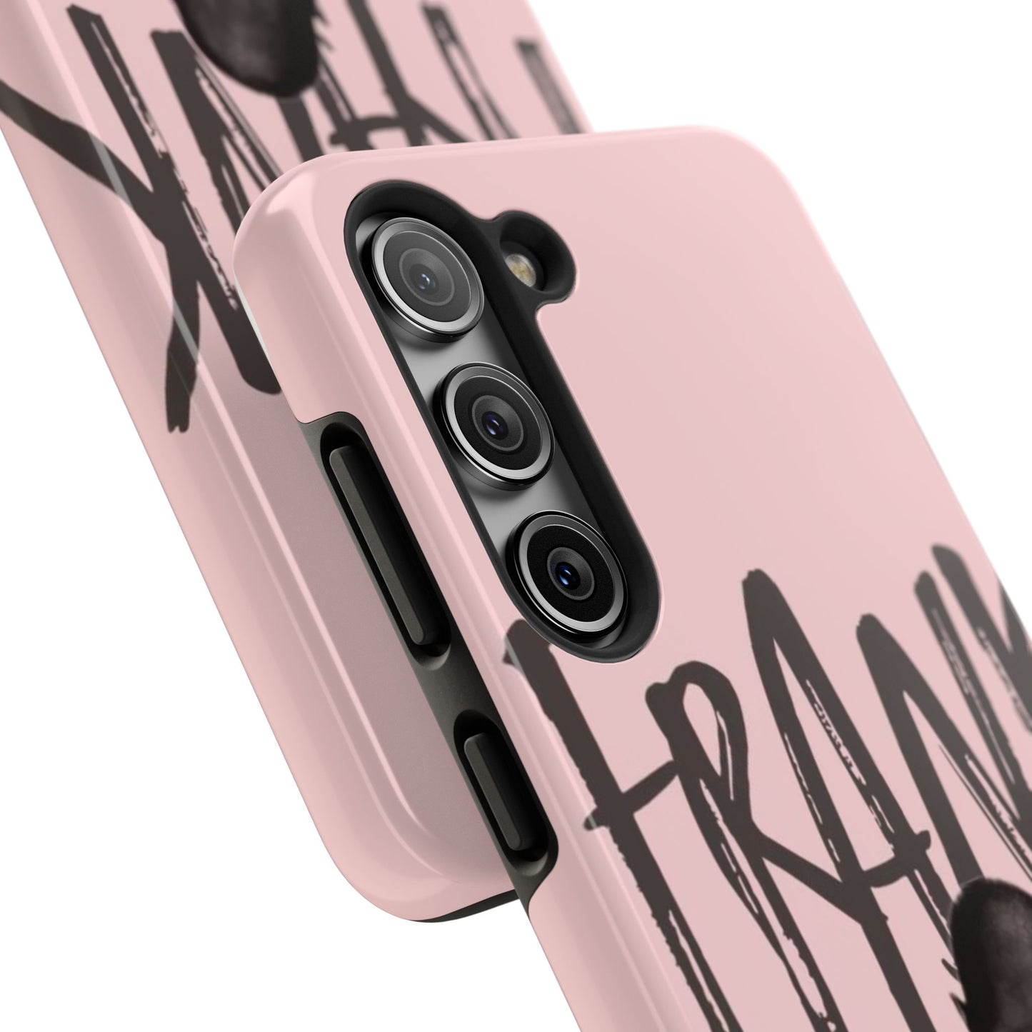 Frank Ocean Tough Phone Case — Pink Back Silhouette Design