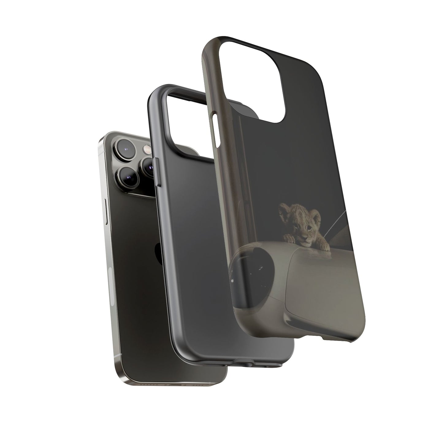 Lion Cub Phone Case — Tough Protective iPhone Cover