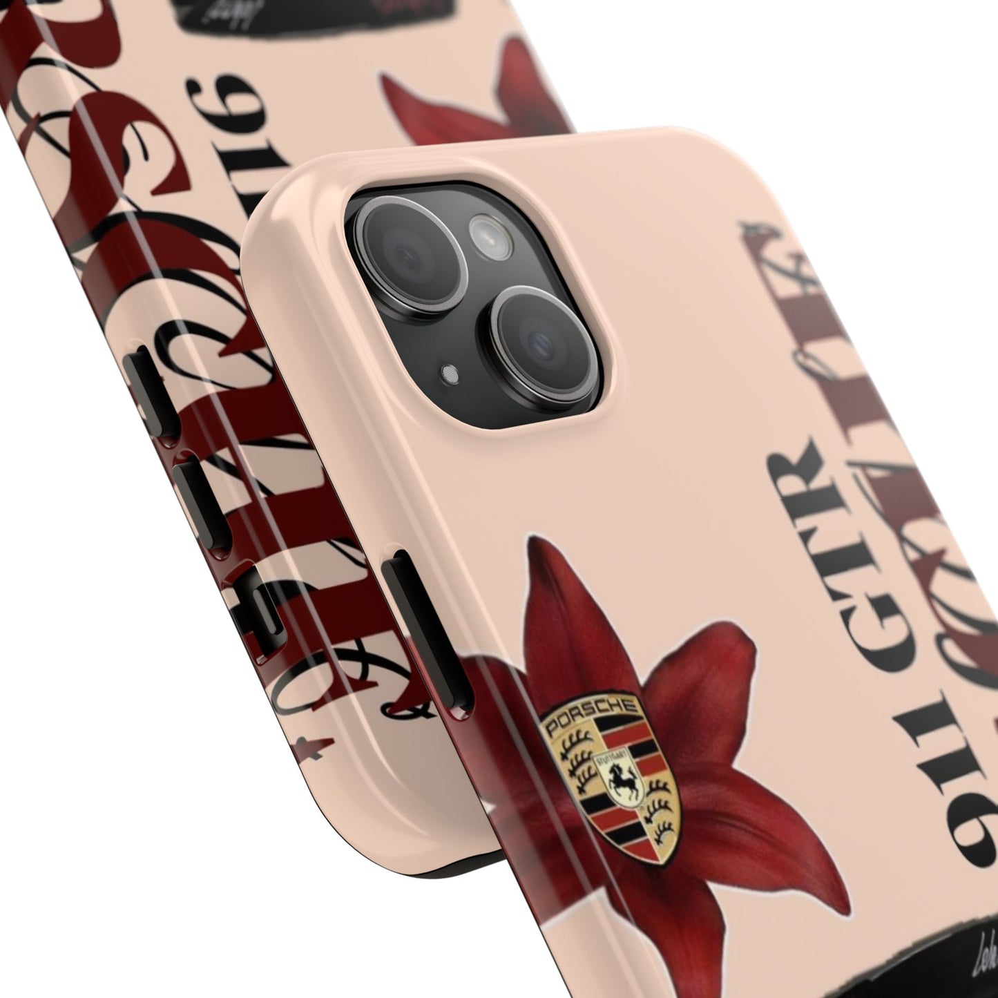 Porsche 911 GT-R Red Orchid Tough Phone Case — Sports Car Protective Cover