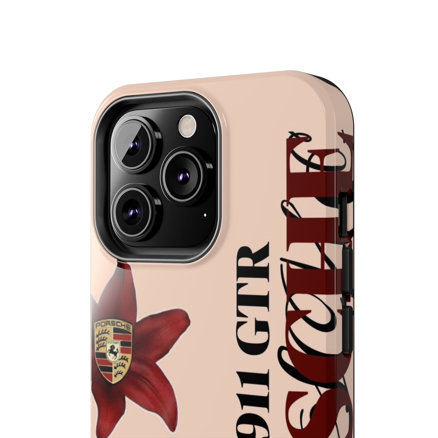 Porsche 911 GT-R Red Orchid Tough Phone Case — Sports Car Protective Cover