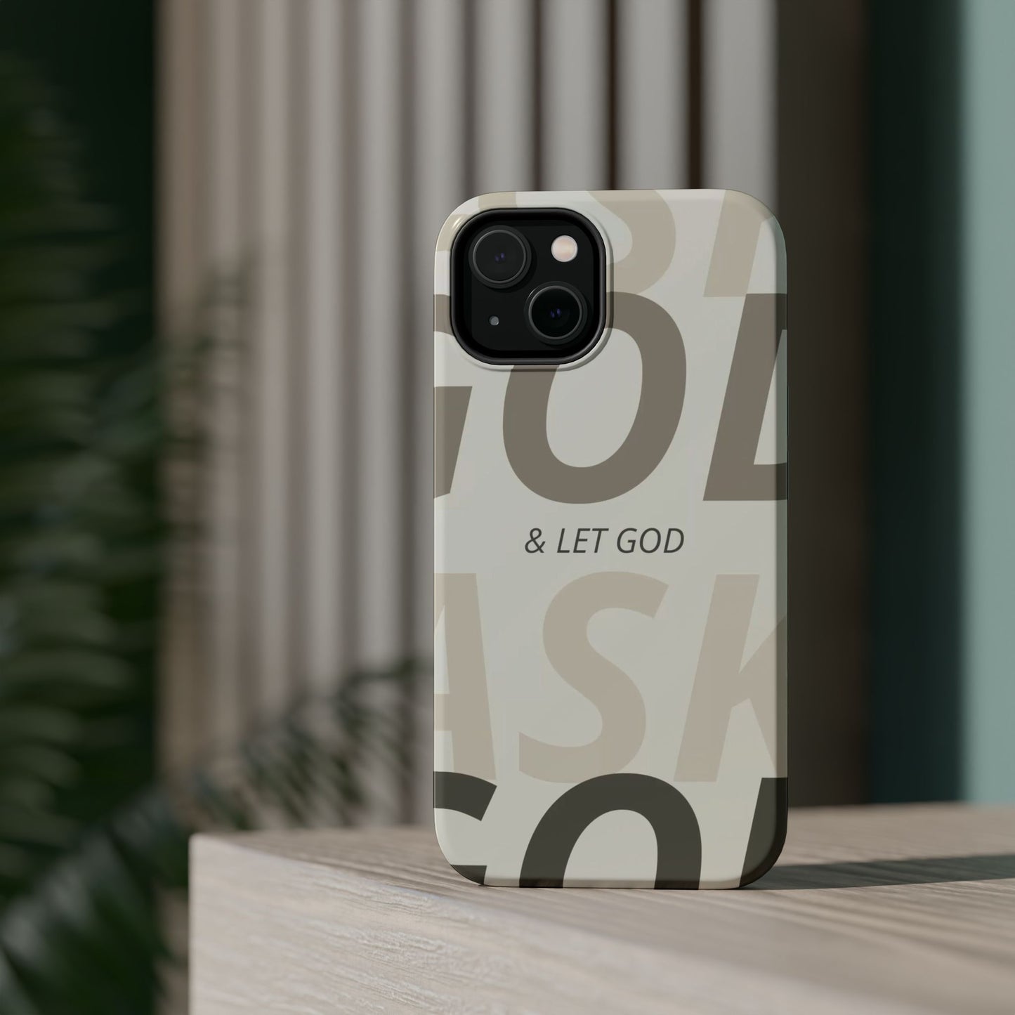 Protective iPhone Case — "Fold & Let God" Magnetic Impact-Resistant Phone Cover