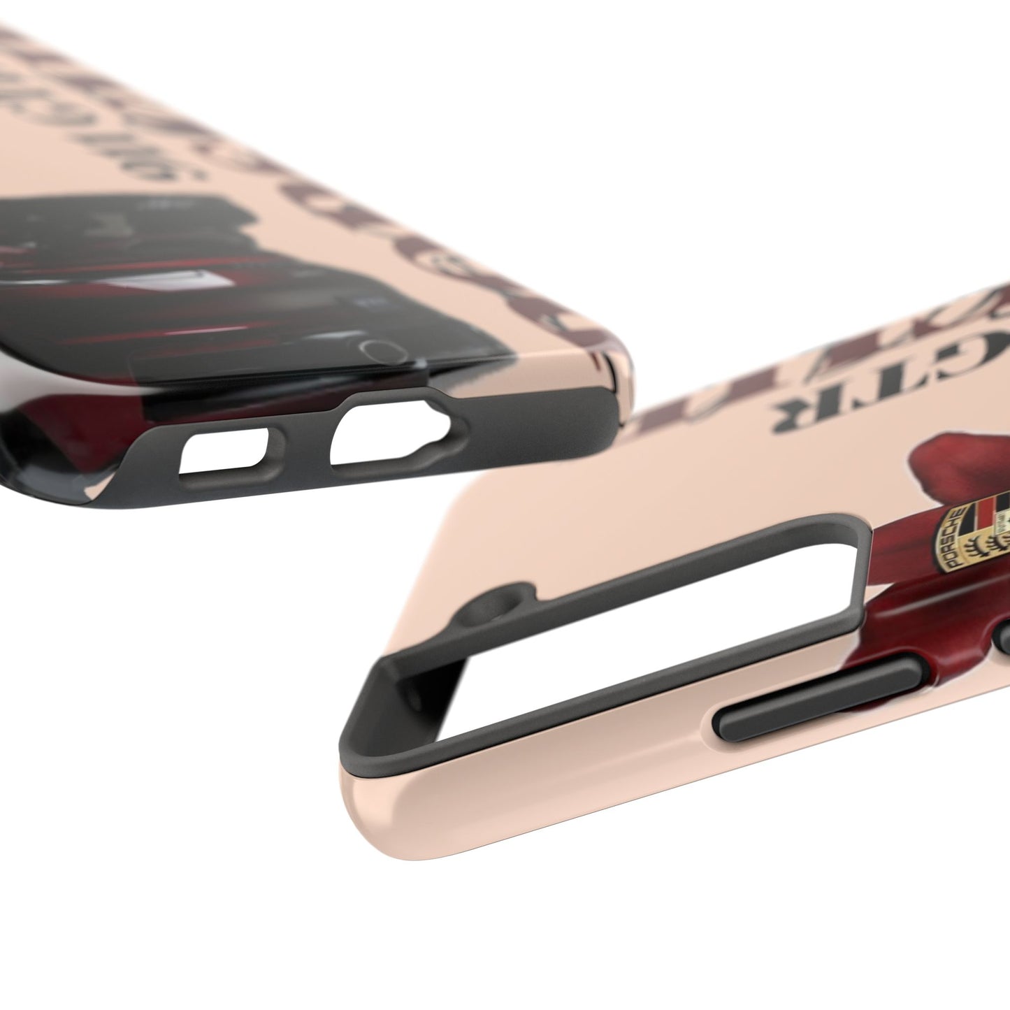 Porsche 911 GT-R Red Orchid Tough Phone Case — Sports Car Protective Cover