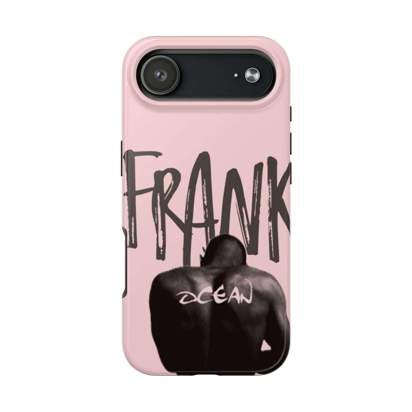 Frank Ocean Tough Phone Case — Pink Back Silhouette Design