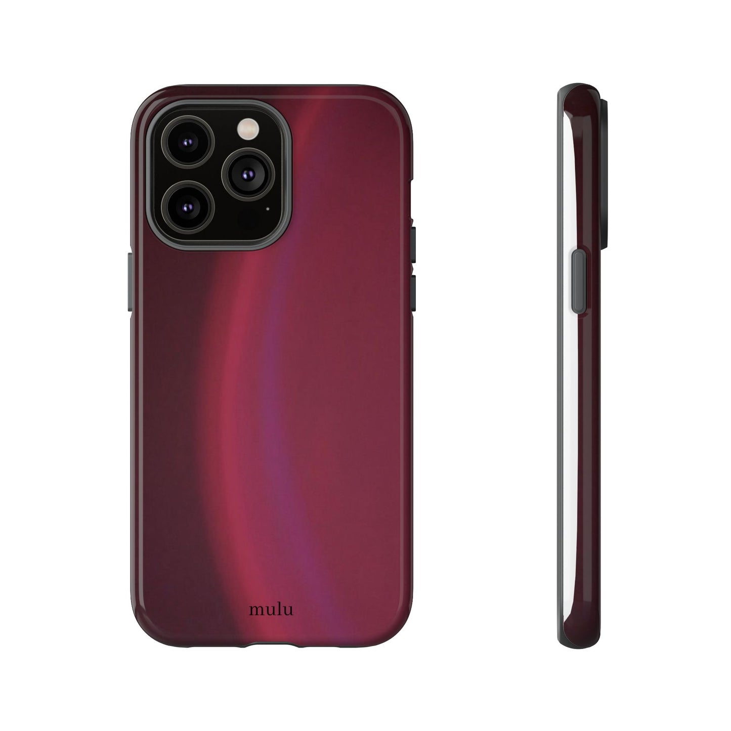 Maroon Gradient Phone Case - Tough Protective iPhone Cover