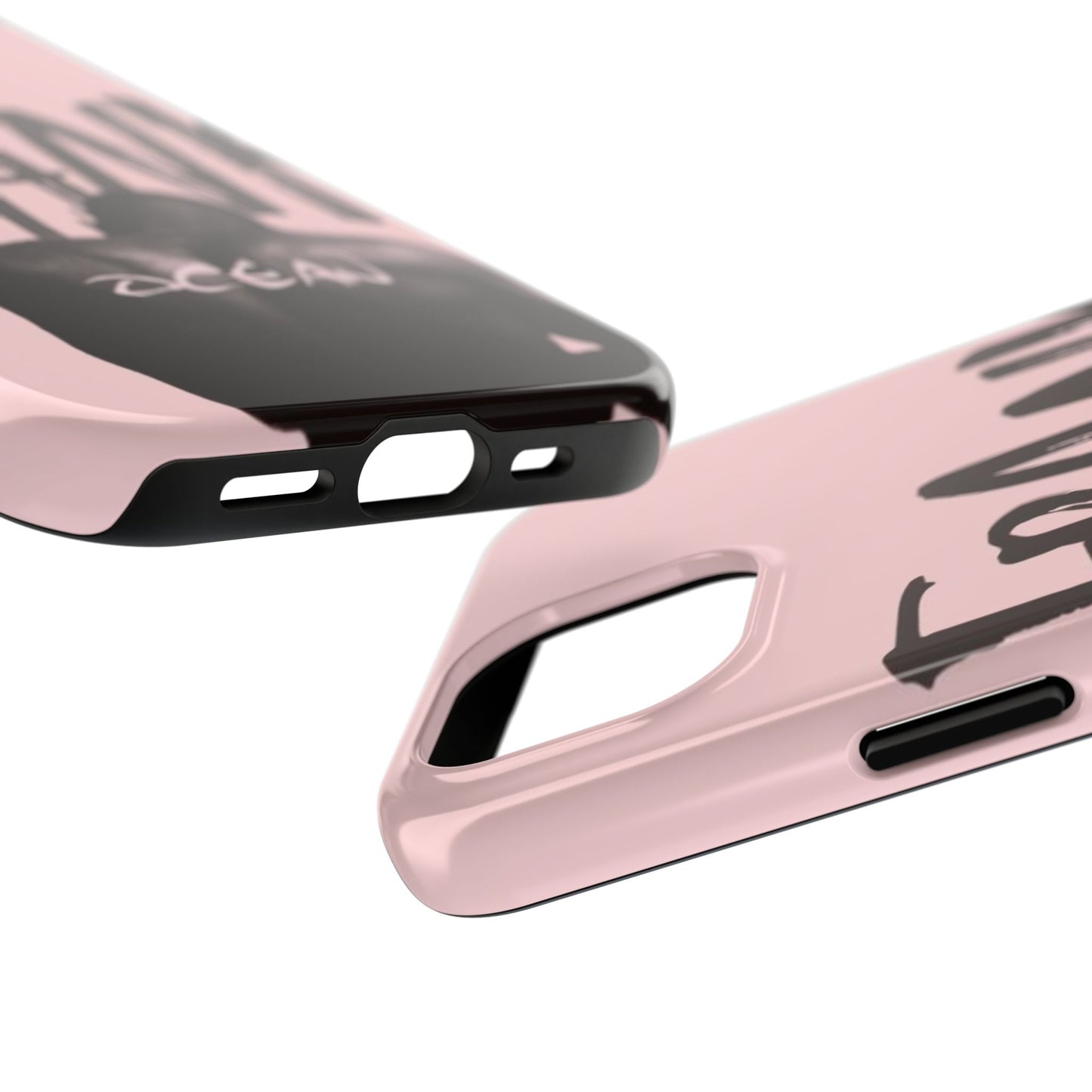 Frank Ocean Tough Phone Case — Pink Back Silhouette Design