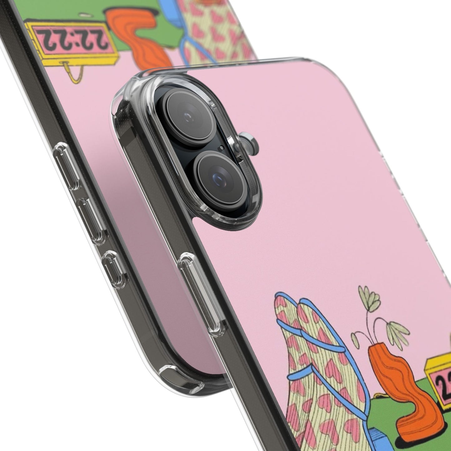 Clear Impact-Resistant Cases