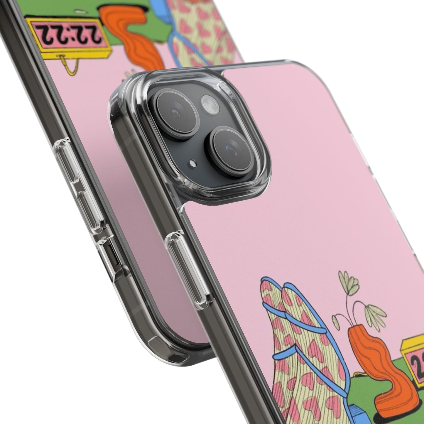 Clear Impact-Resistant Cases