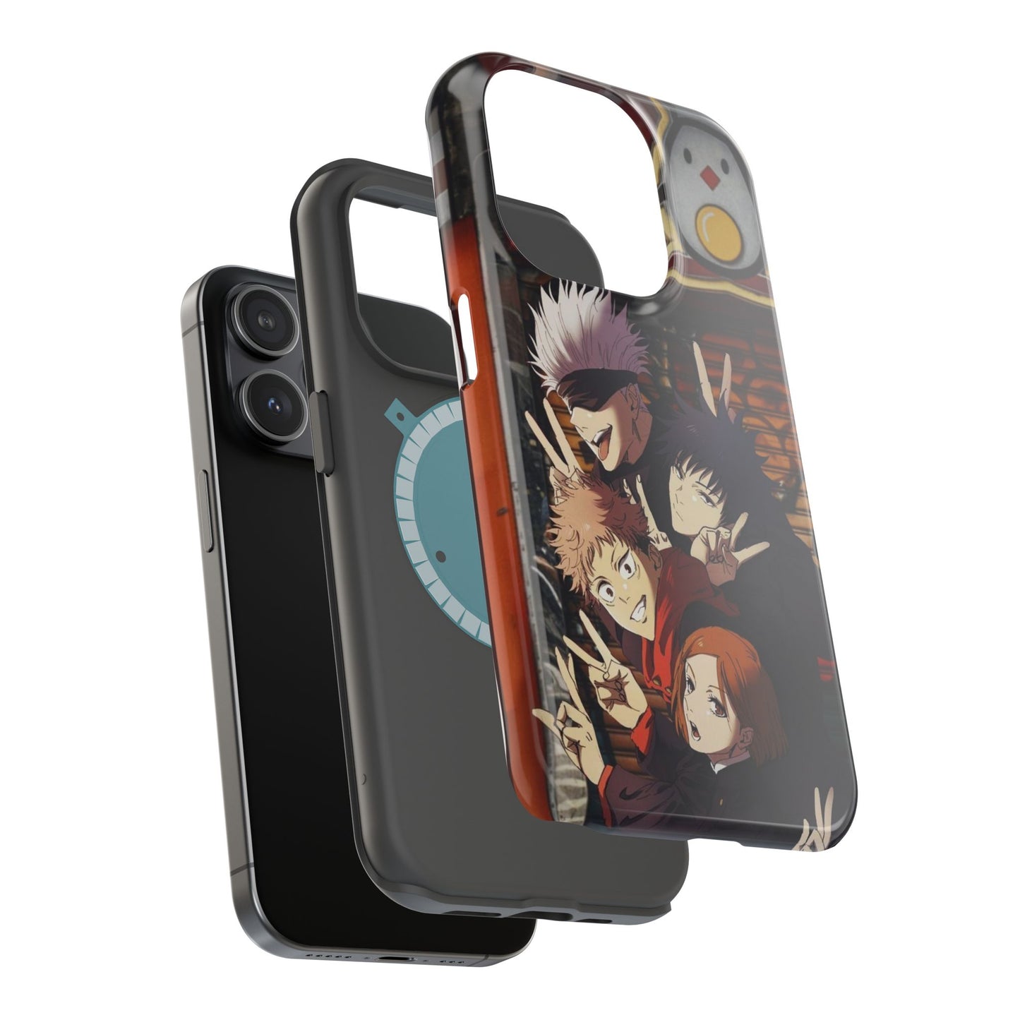 Anime Character Group Magnetic Impact-Resistant Phone Case