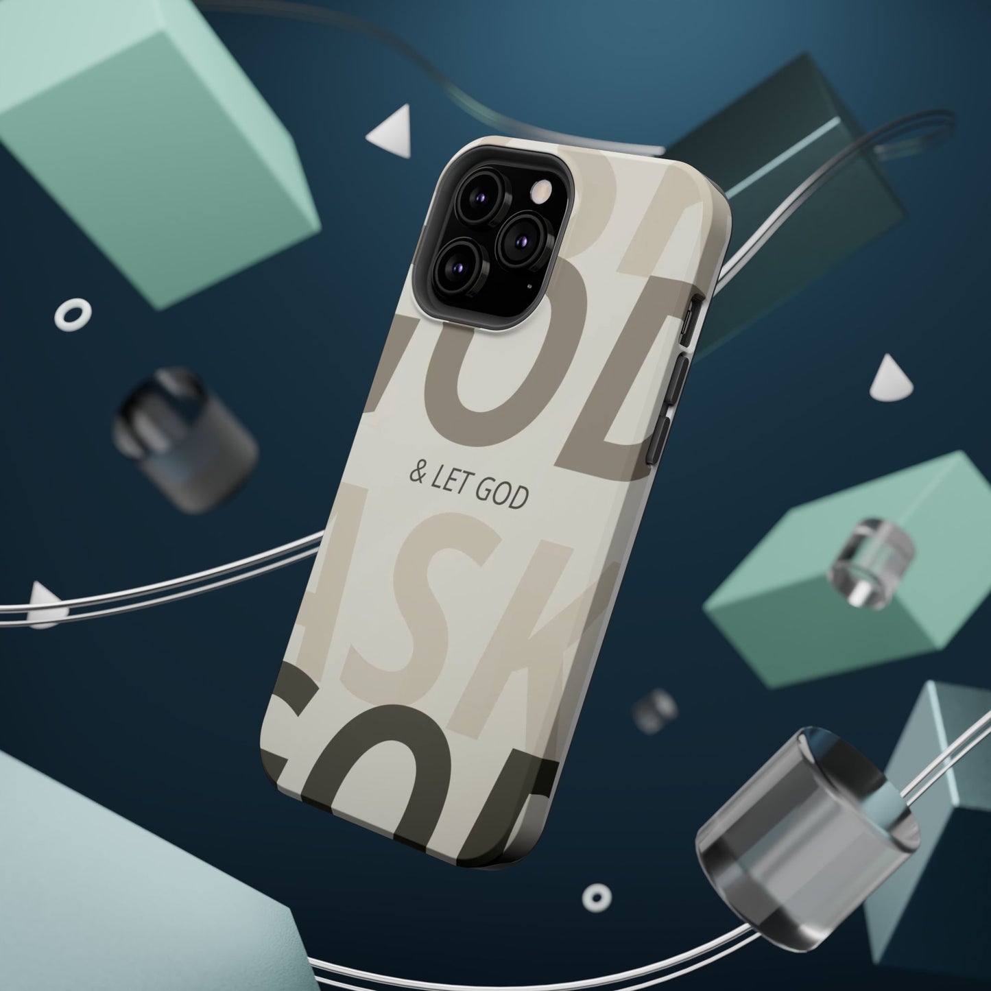 Protective iPhone Case — "Fold & Let God" Magnetic Impact-Resistant Phone Cover