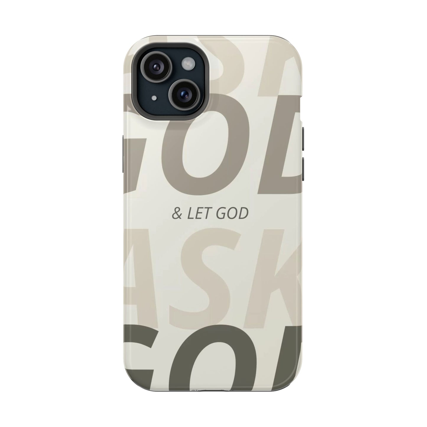 Protective iPhone Case — "Fold & Let God" Magnetic Impact-Resistant Phone Cover